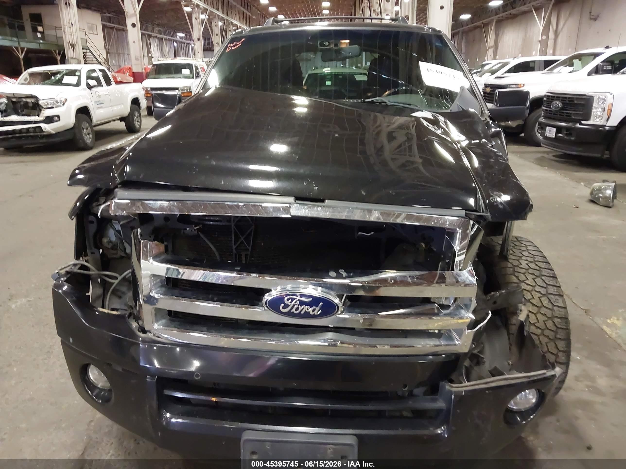 2013 Ford Expedition Limited Black vin: 1FMJU2A56DEF33604