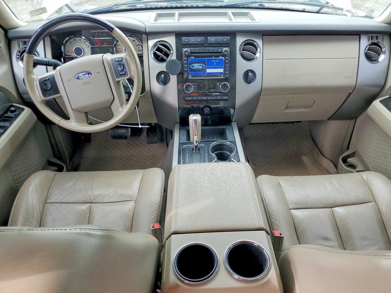 2013 Ford Expedition Limited White vin: 1FMJU2A56DEF59331