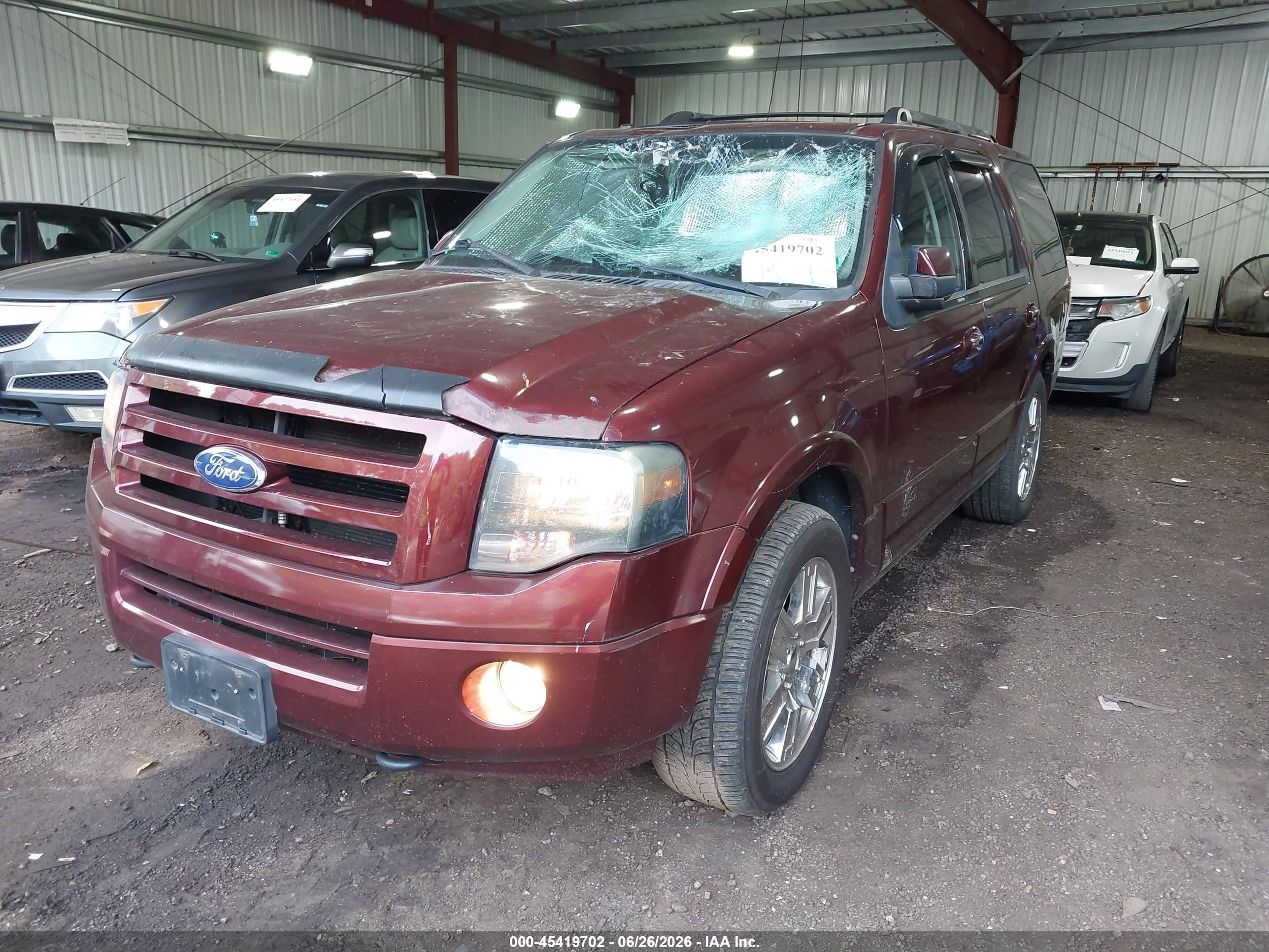 2010 Ford Expedition Limited Purple vin: 1FMJU2A57AEB55398