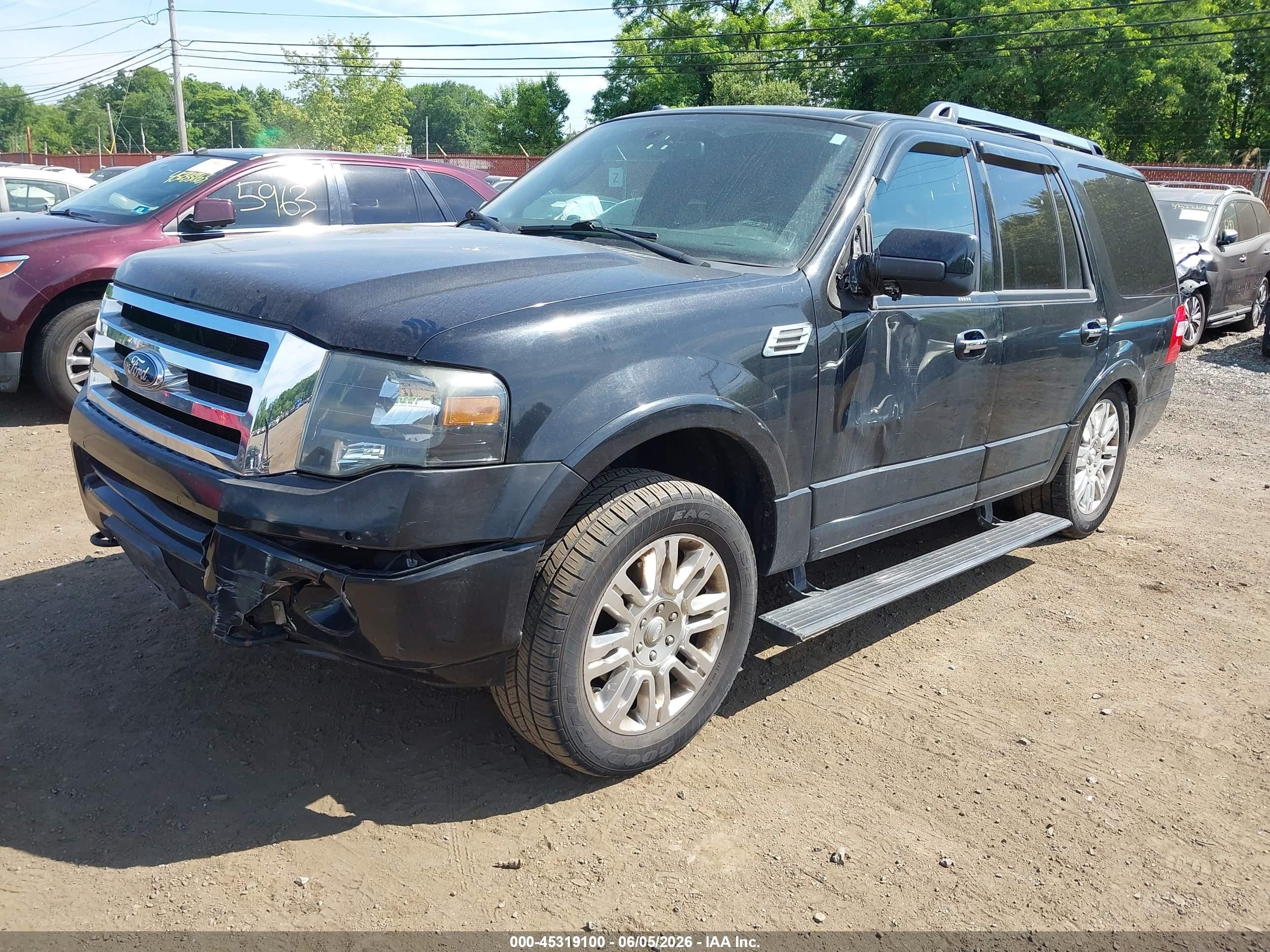 2012 Ford Expedition Limited Black vin: 1FMJU2A57CEF46327