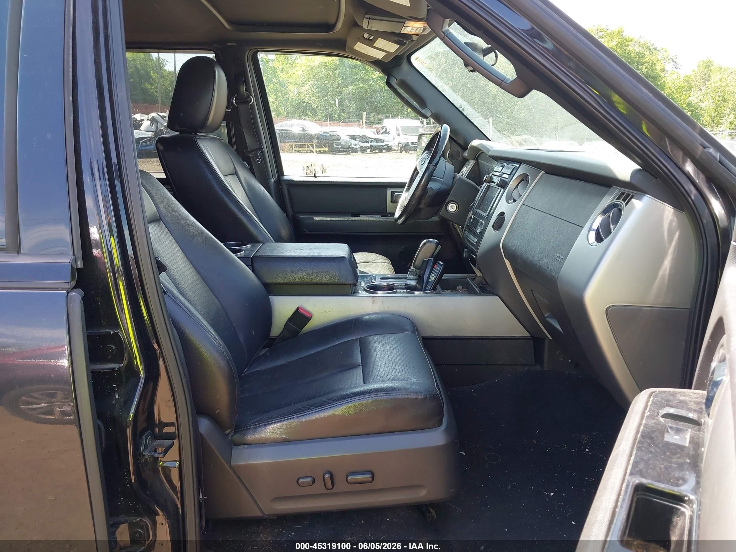 2012 Ford Expedition Limited Black vin: 1FMJU2A57CEF46327