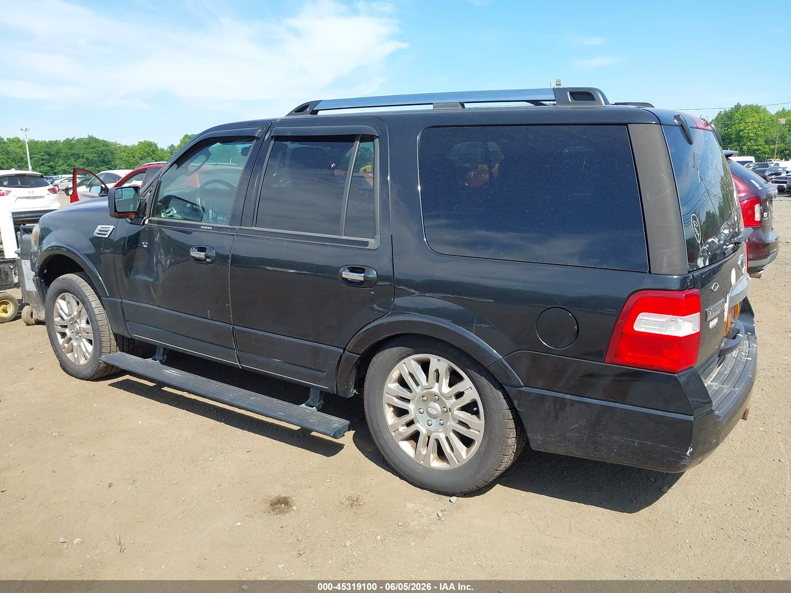 2012 Ford Expedition Limited Black vin: 1FMJU2A57CEF46327
