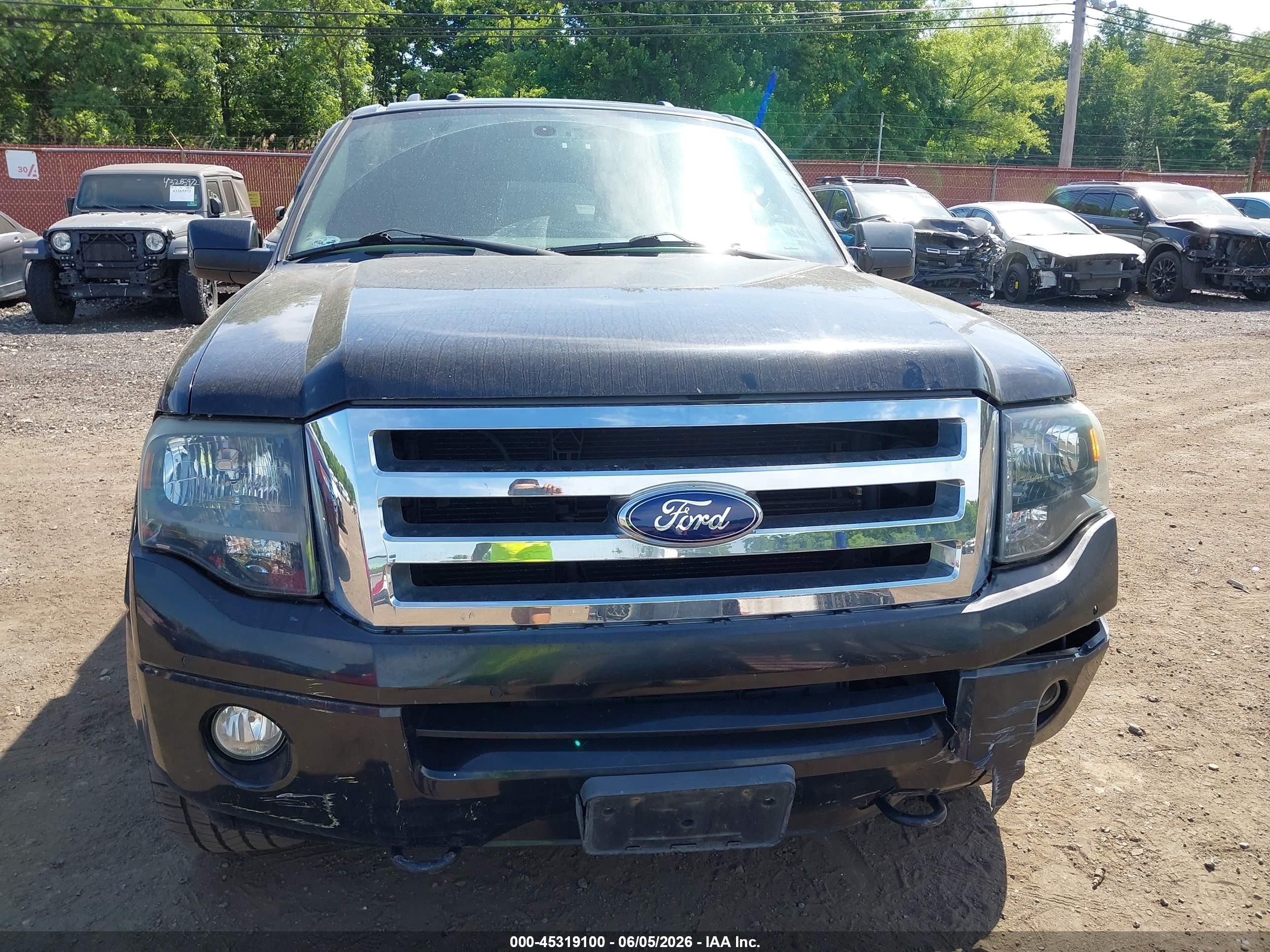 2012 Ford Expedition Limited Black vin: 1FMJU2A57CEF46327