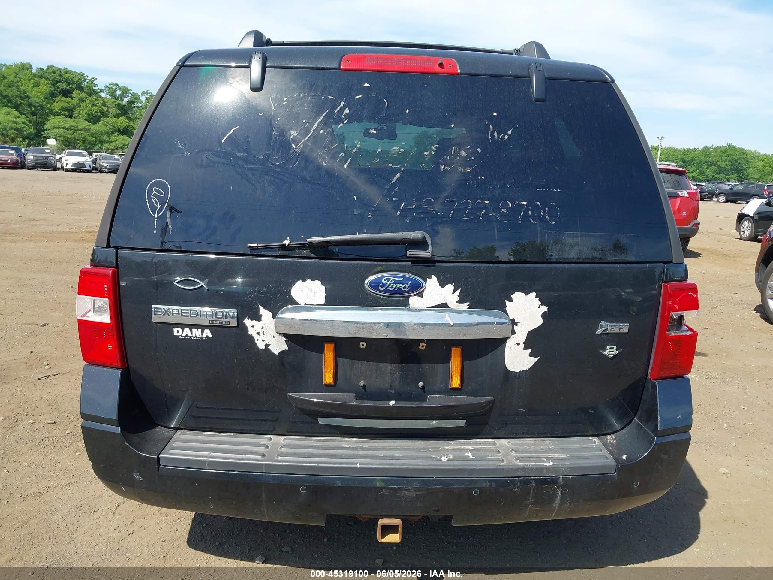 2012 Ford Expedition Limited Black vin: 1FMJU2A57CEF46327