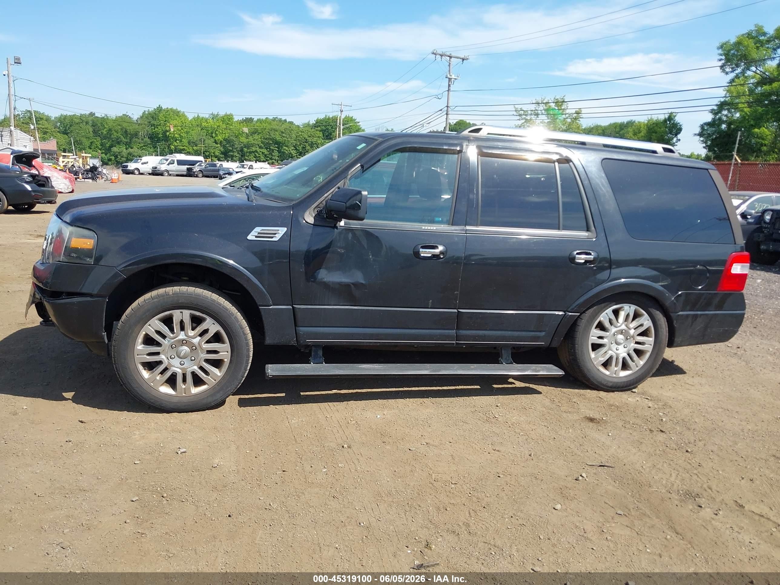 2012 Ford Expedition Limited Black vin: 1FMJU2A57CEF46327
