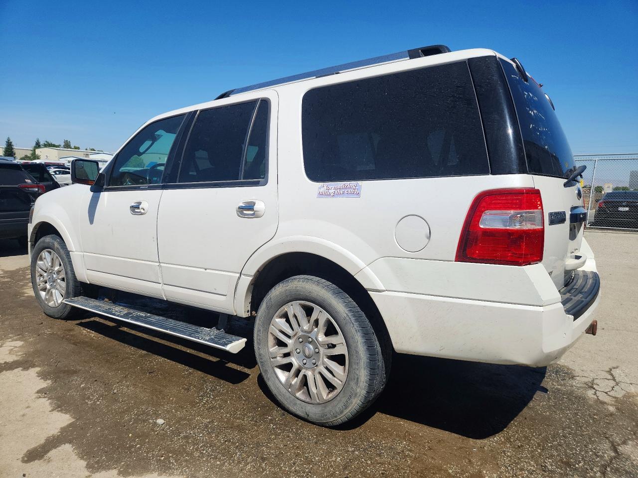 2012 Ford Expedition Limited White vin: 1FMJU2A57CEF64651