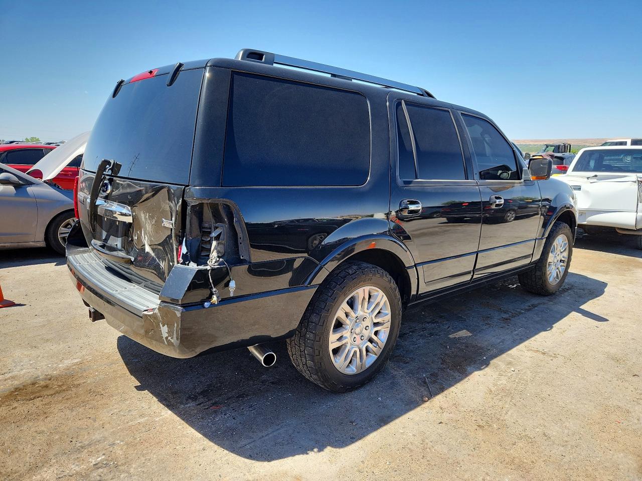 2013 Ford Expedition Limited Black vin: 1FMJU2A57DEF21929