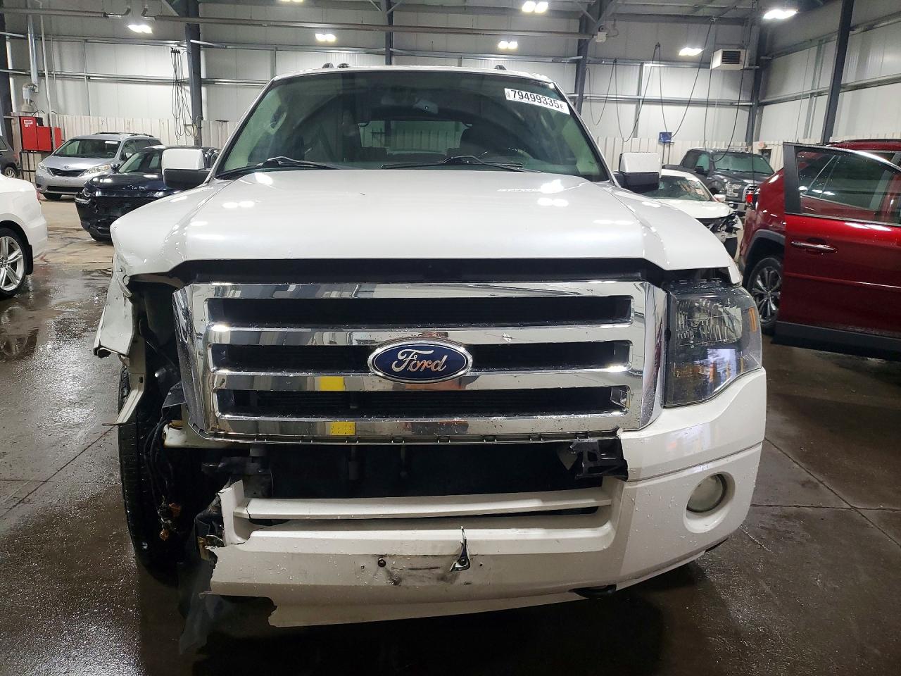 2011 Ford Expedition Limited White vin: 1FMJU2A58BEF04098