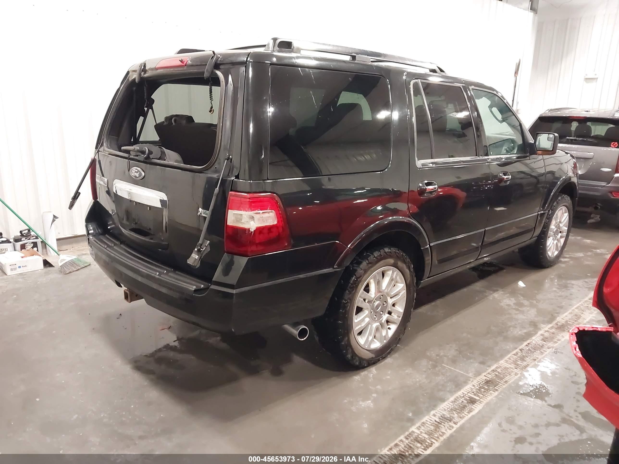 2012 Ford Expedition Limited Black vin: 1FMJU2A58CEF39502