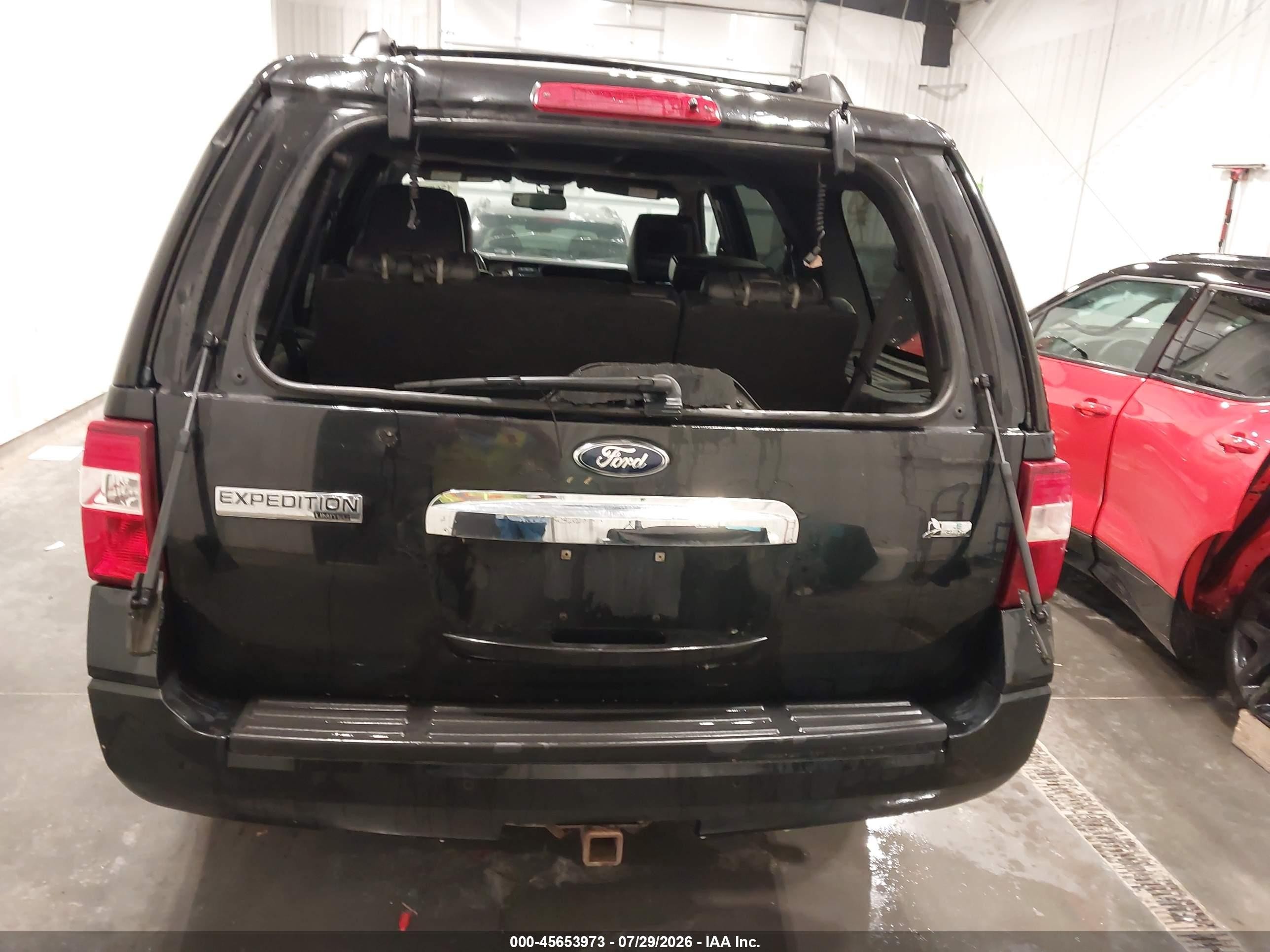 2012 Ford Expedition Limited Black vin: 1FMJU2A58CEF39502