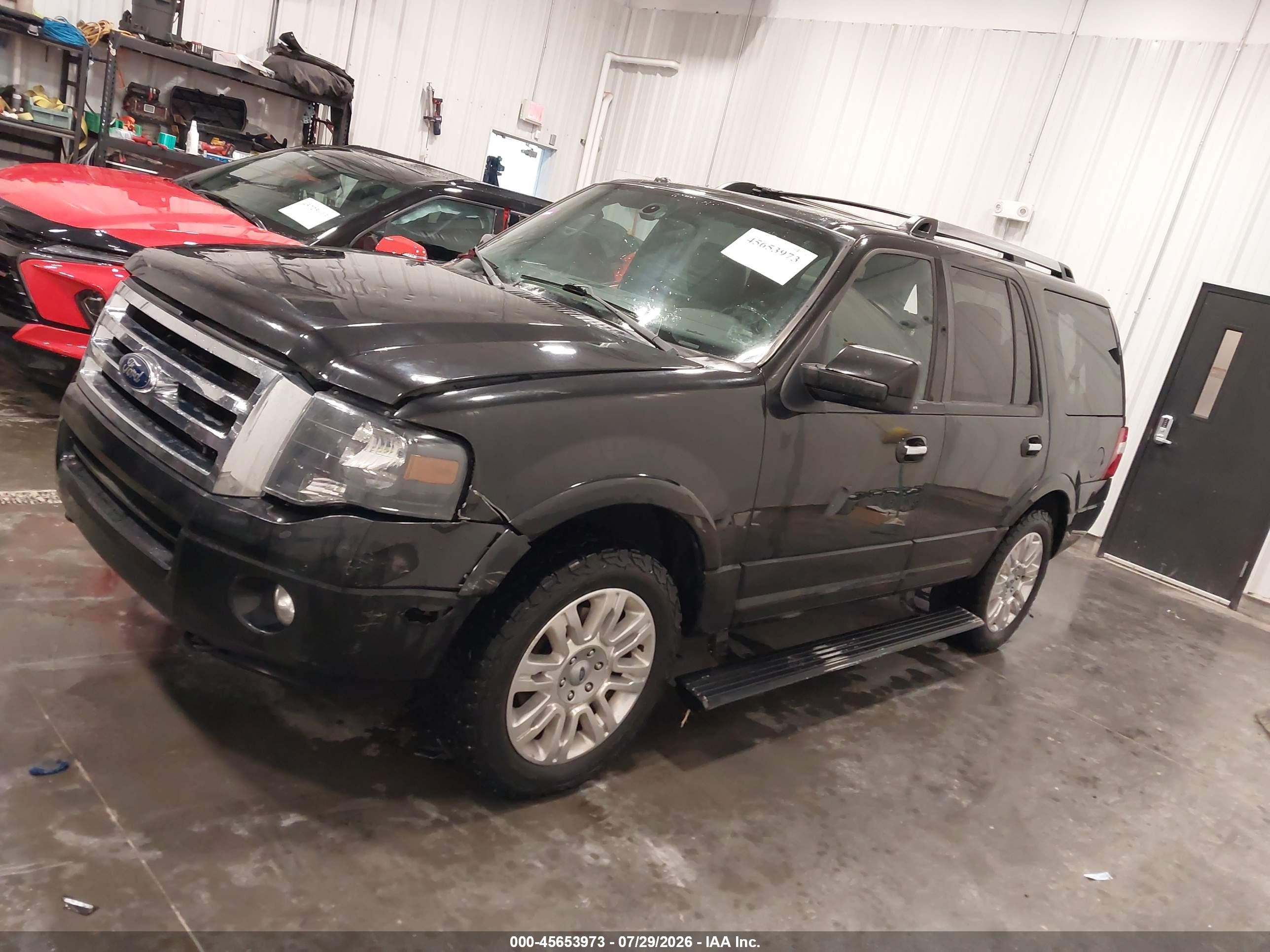 2012 Ford Expedition Limited Black vin: 1FMJU2A58CEF39502