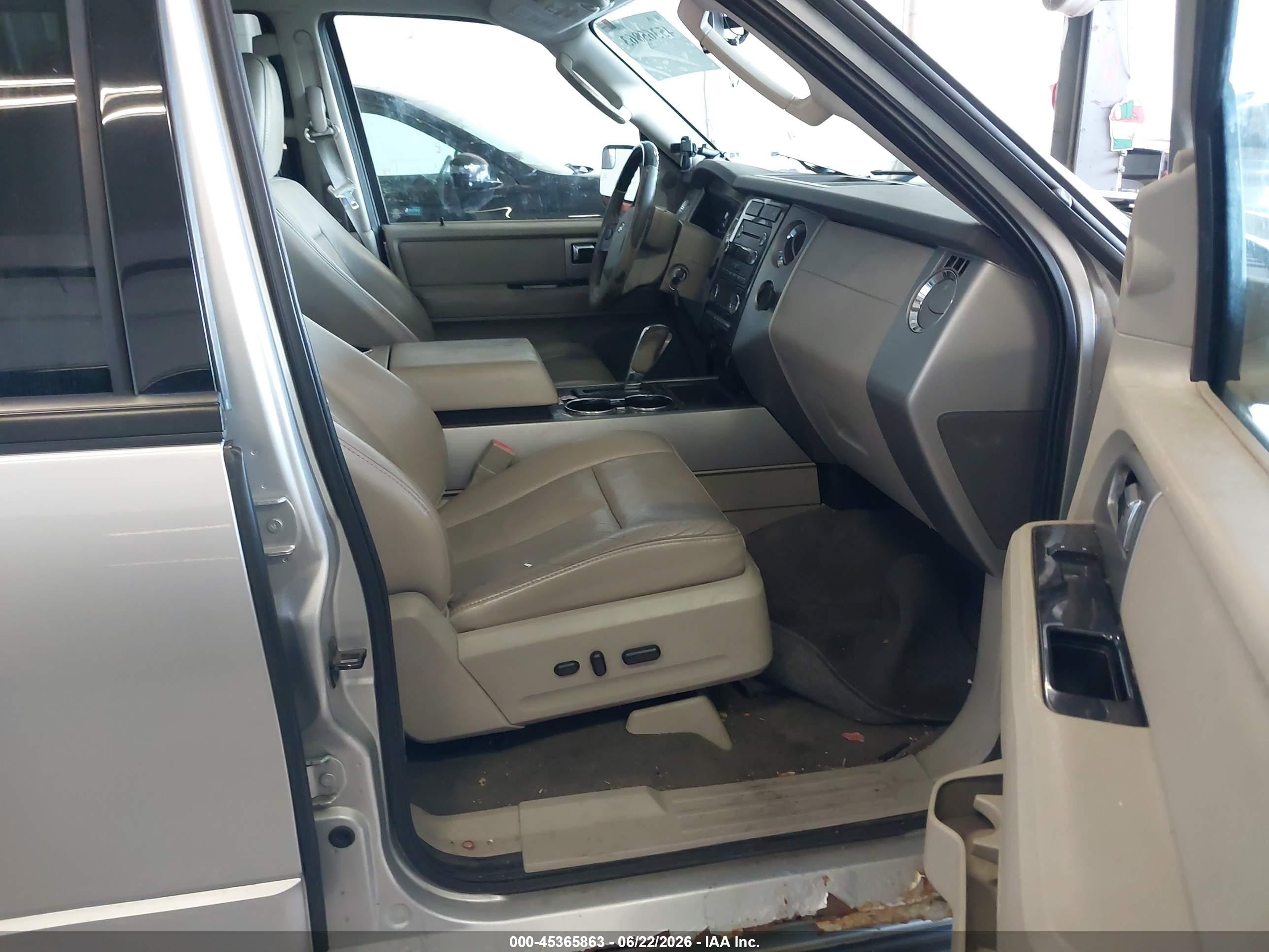 2013 Ford Expedition Limited Gray vin: 1FMJU2A58DEF02046