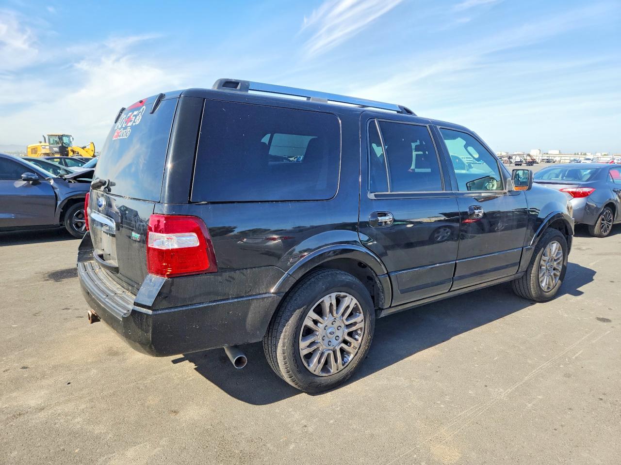 2014 Ford Expedition Limited Black vin: 1FMJU2A58EEF66038