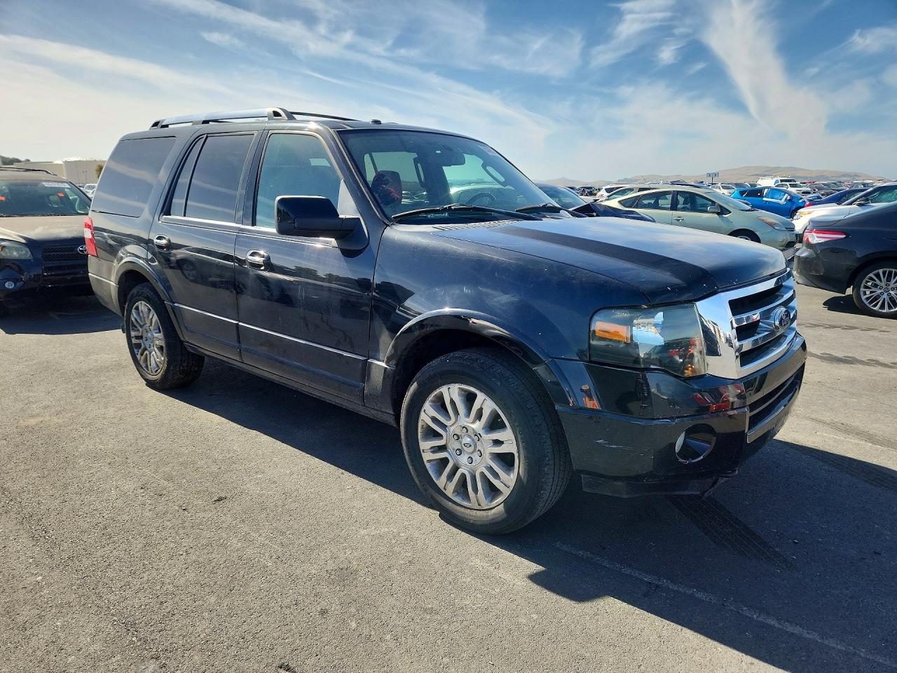 2014 Ford Expedition Limited Black vin: 1FMJU2A58EEF66038
