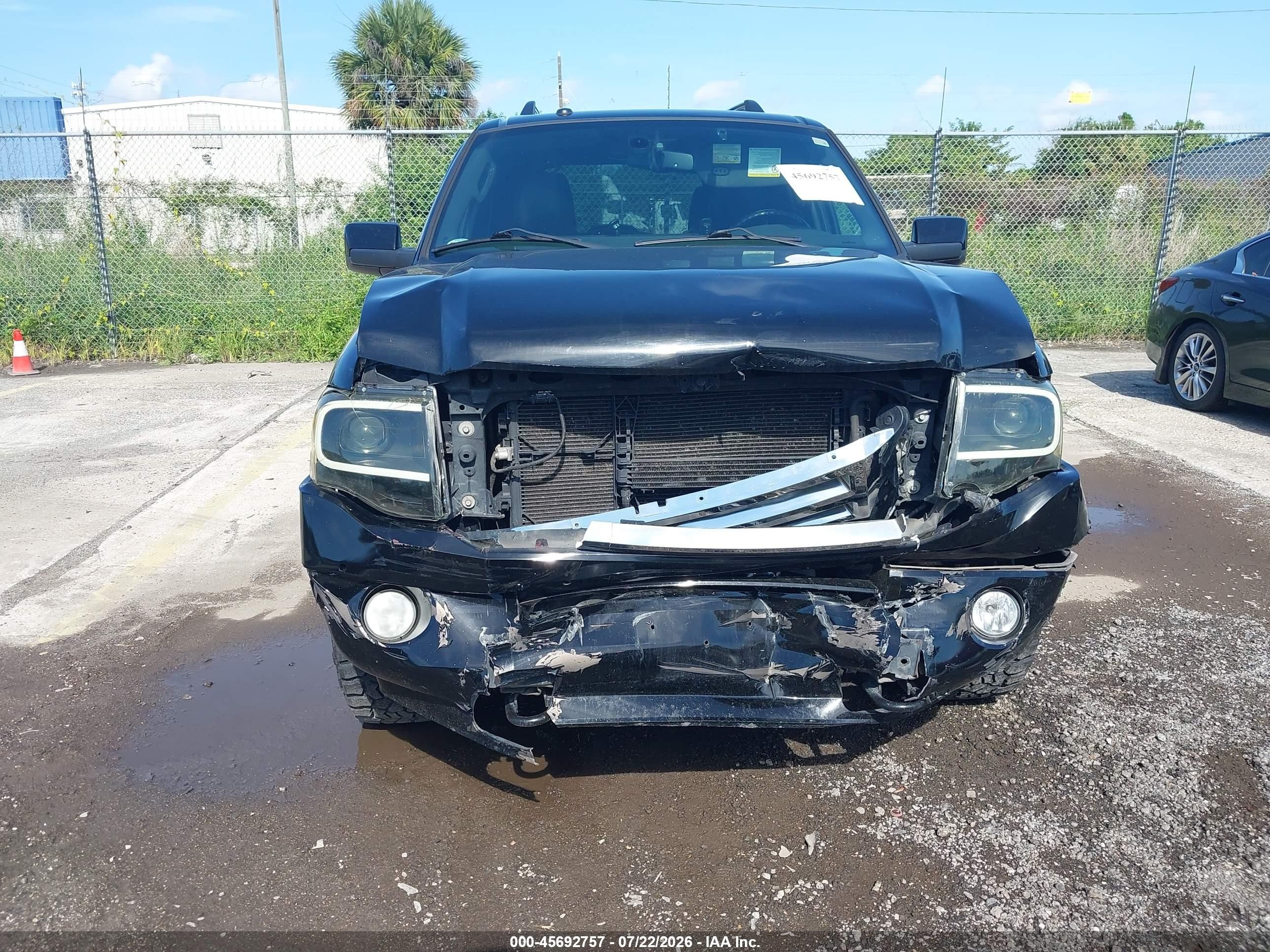 2012 Ford Expedition Limited Black vin: 1FMJU2A59CEF05245