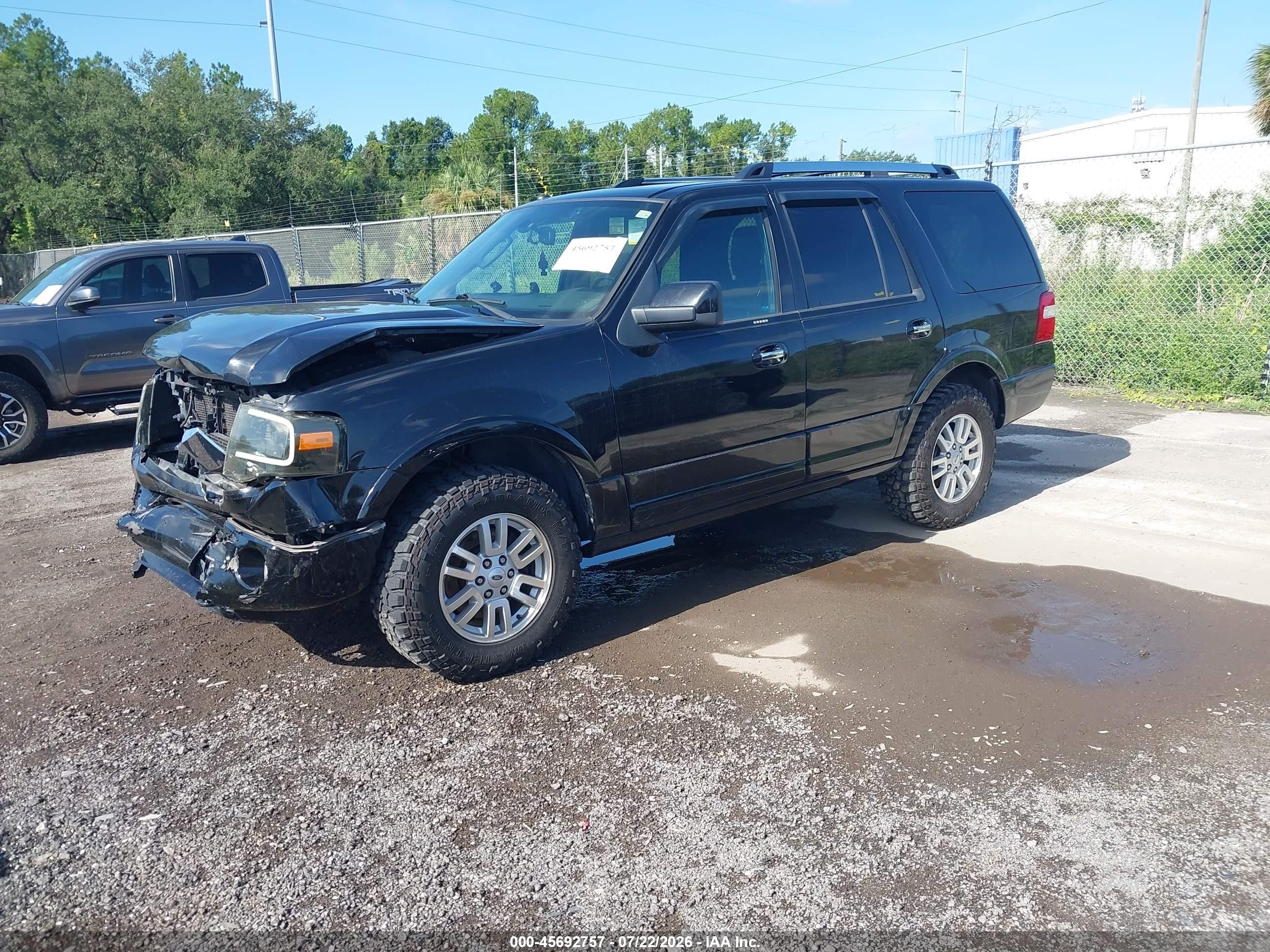 2012 Ford Expedition Limited Black vin: 1FMJU2A59CEF05245