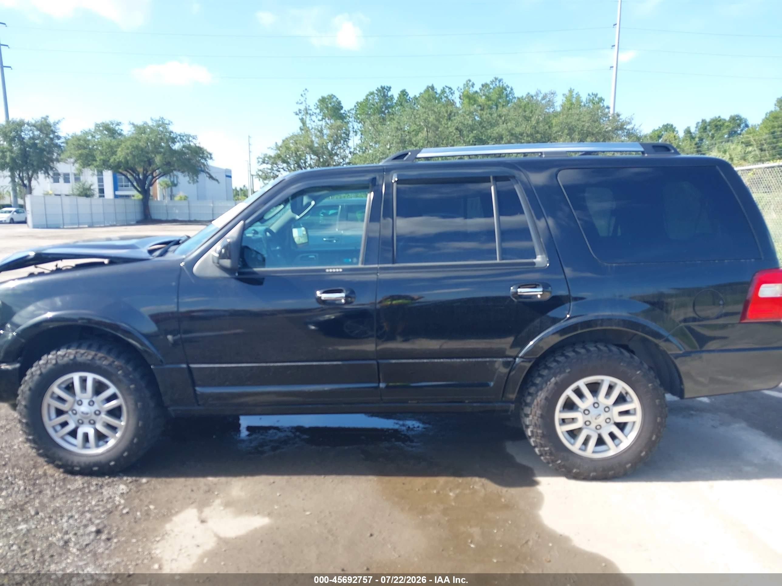 2012 Ford Expedition Limited Black vin: 1FMJU2A59CEF05245