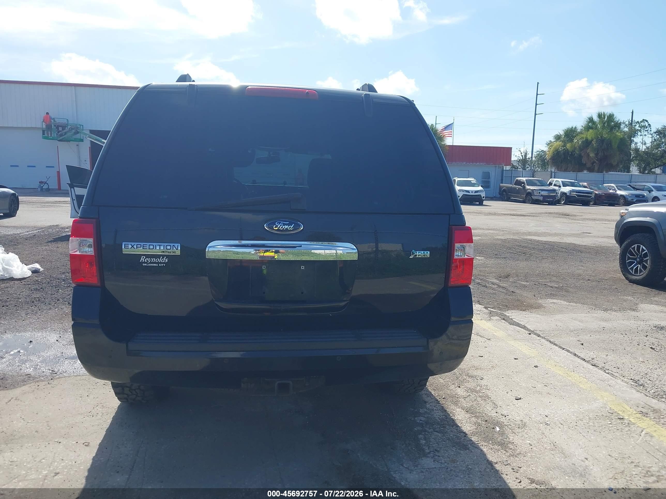 2012 Ford Expedition Limited Black vin: 1FMJU2A59CEF05245