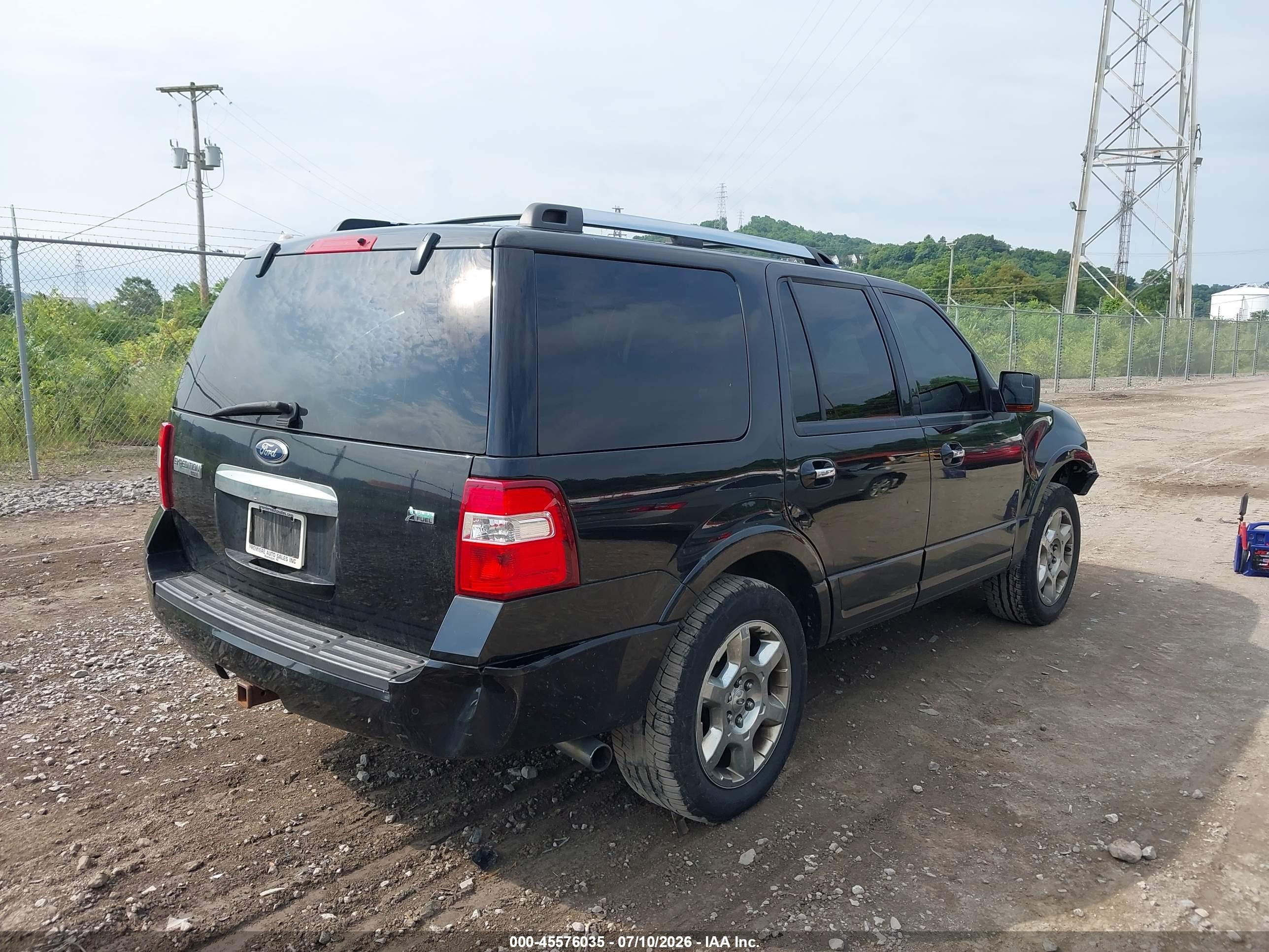 2013 Ford Expedition Limited Black vin: 1FMJU2A59DEF21589