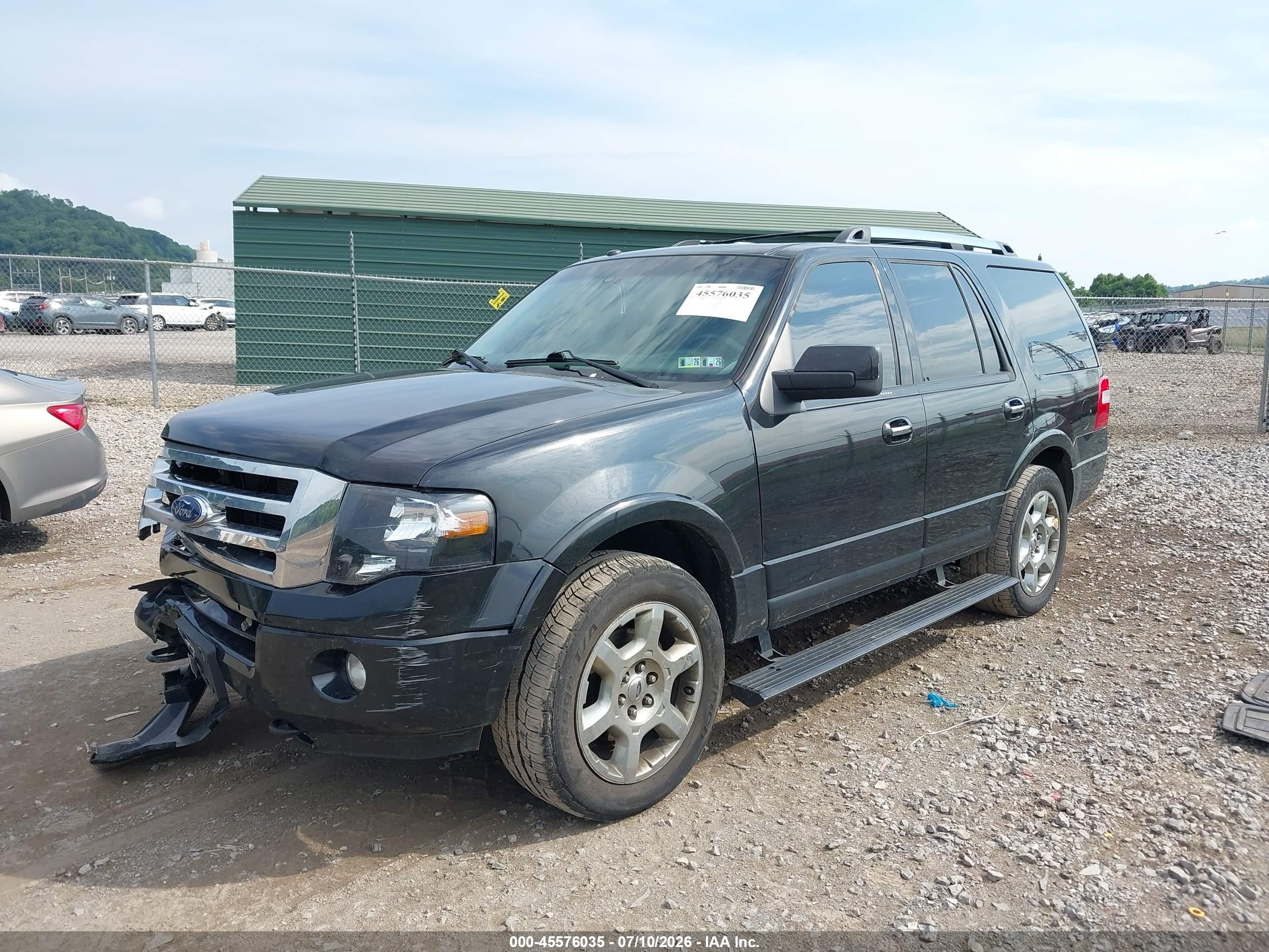 2013 Ford Expedition Limited Black vin: 1FMJU2A59DEF21589