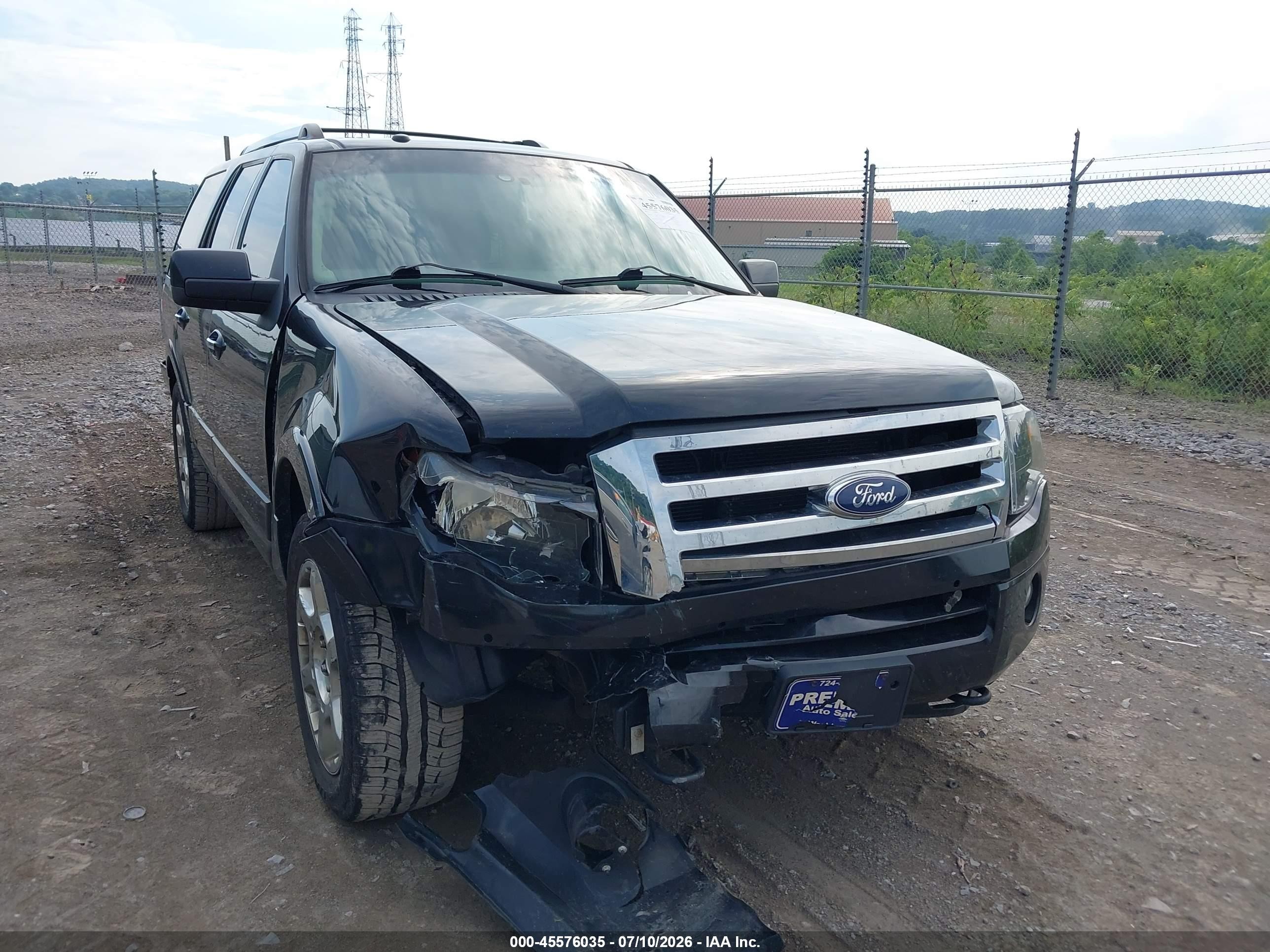 2013 Ford Expedition Limited Black vin: 1FMJU2A59DEF21589