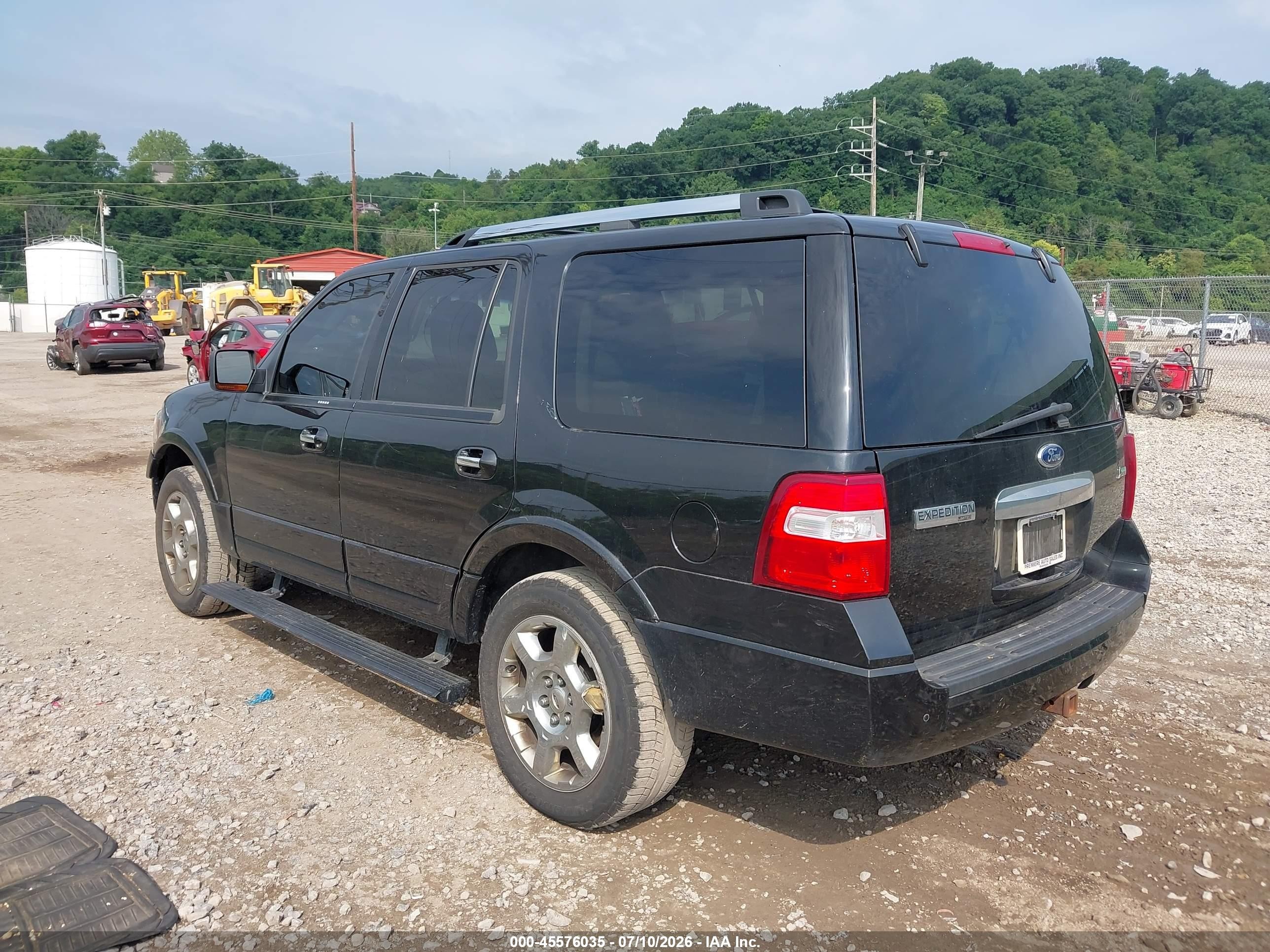 2013 Ford Expedition Limited Black vin: 1FMJU2A59DEF21589