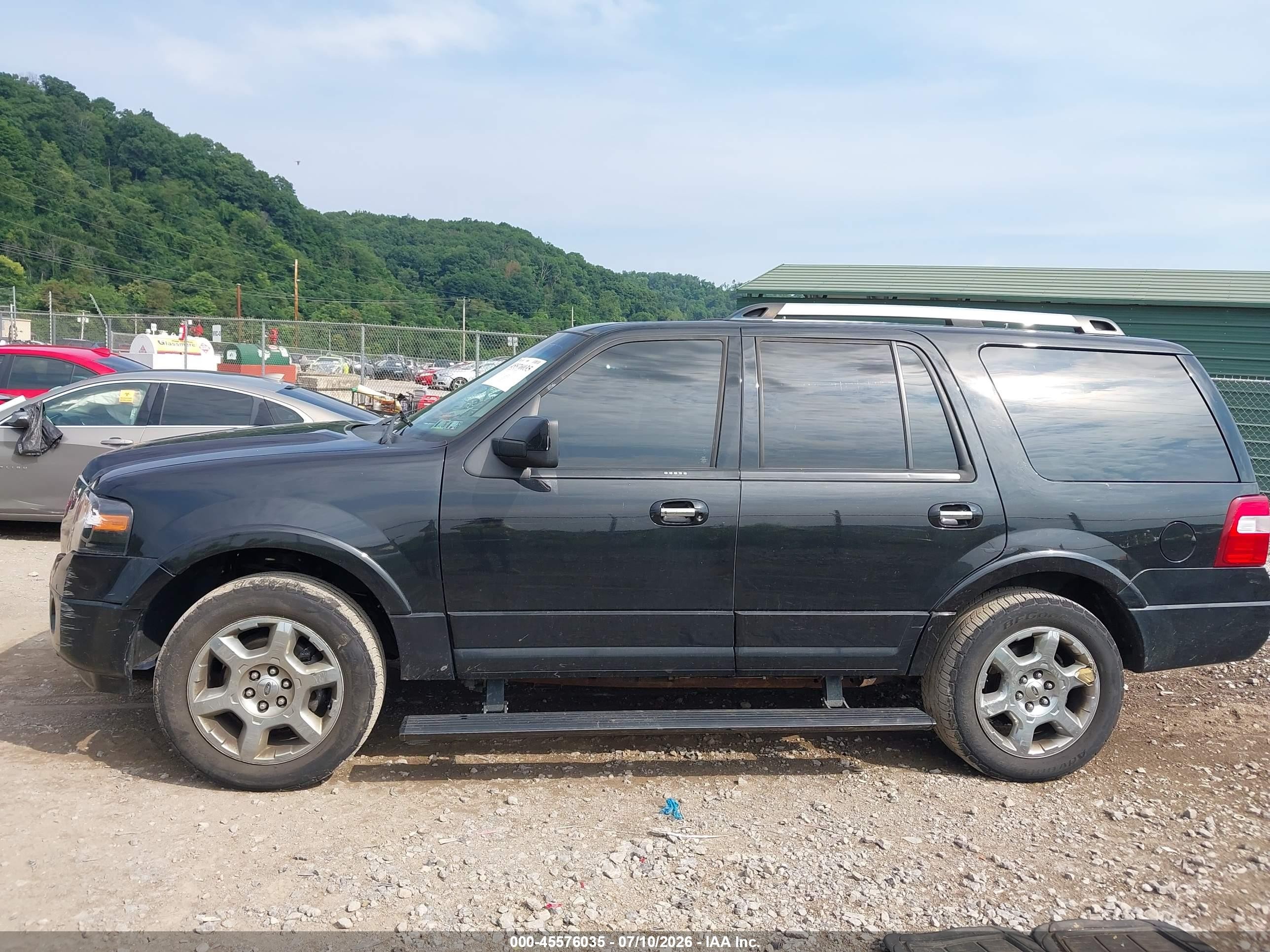 2013 Ford Expedition Limited Black vin: 1FMJU2A59DEF21589