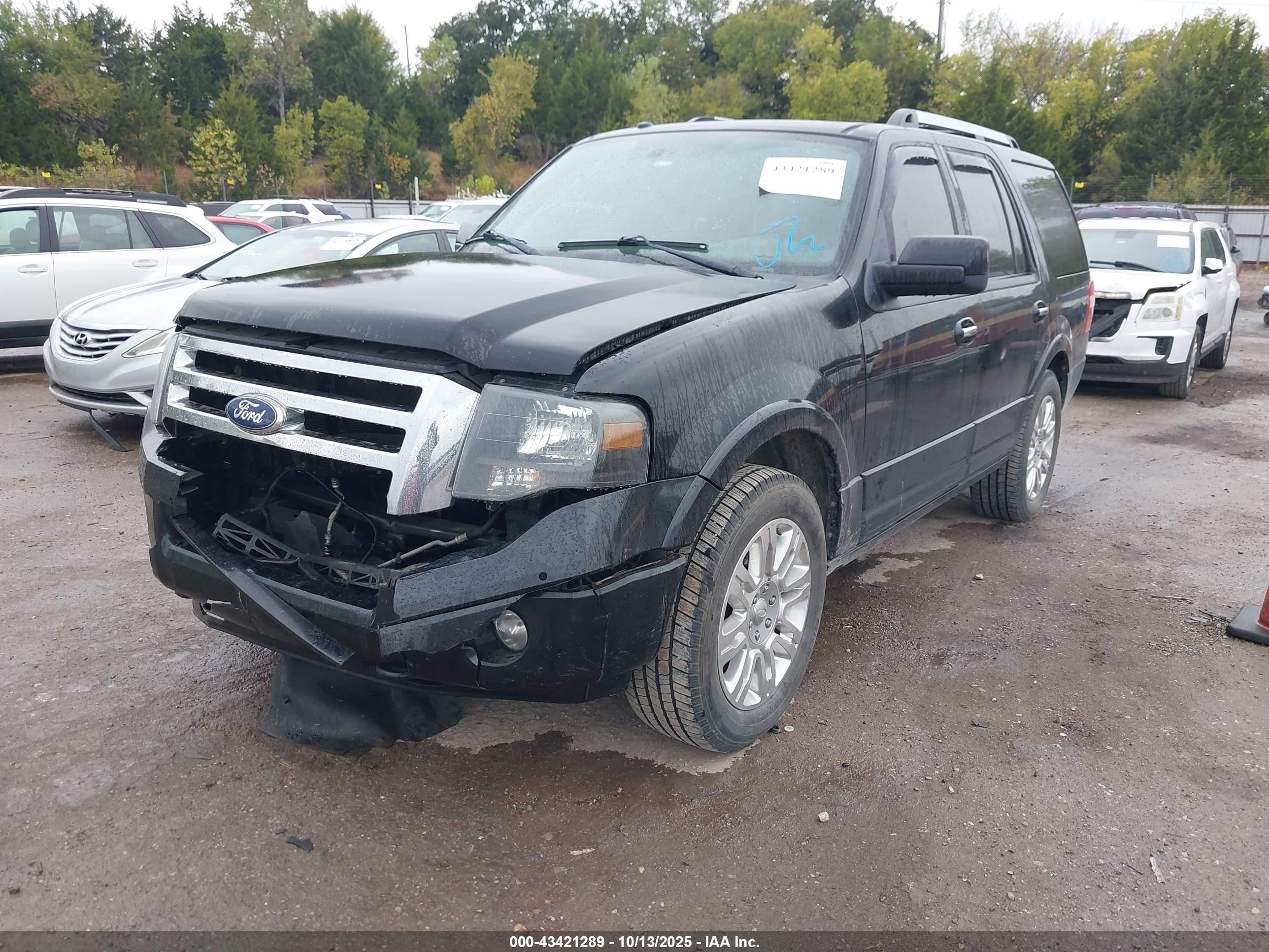 2013 Ford Expedition Limited Black vin: 1FMJU2A59DEF43818