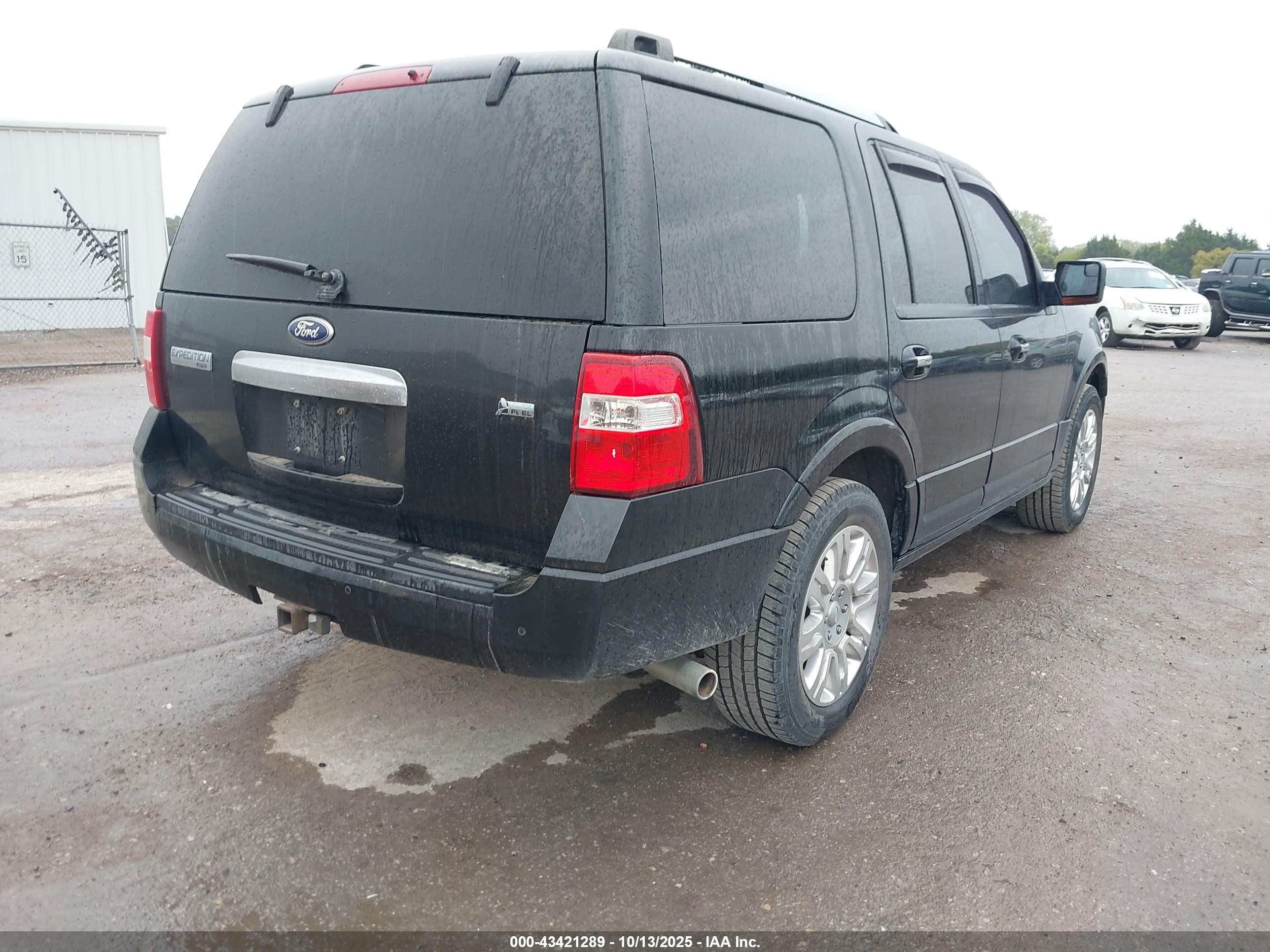 2013 Ford Expedition Limited Black vin: 1FMJU2A59DEF43818