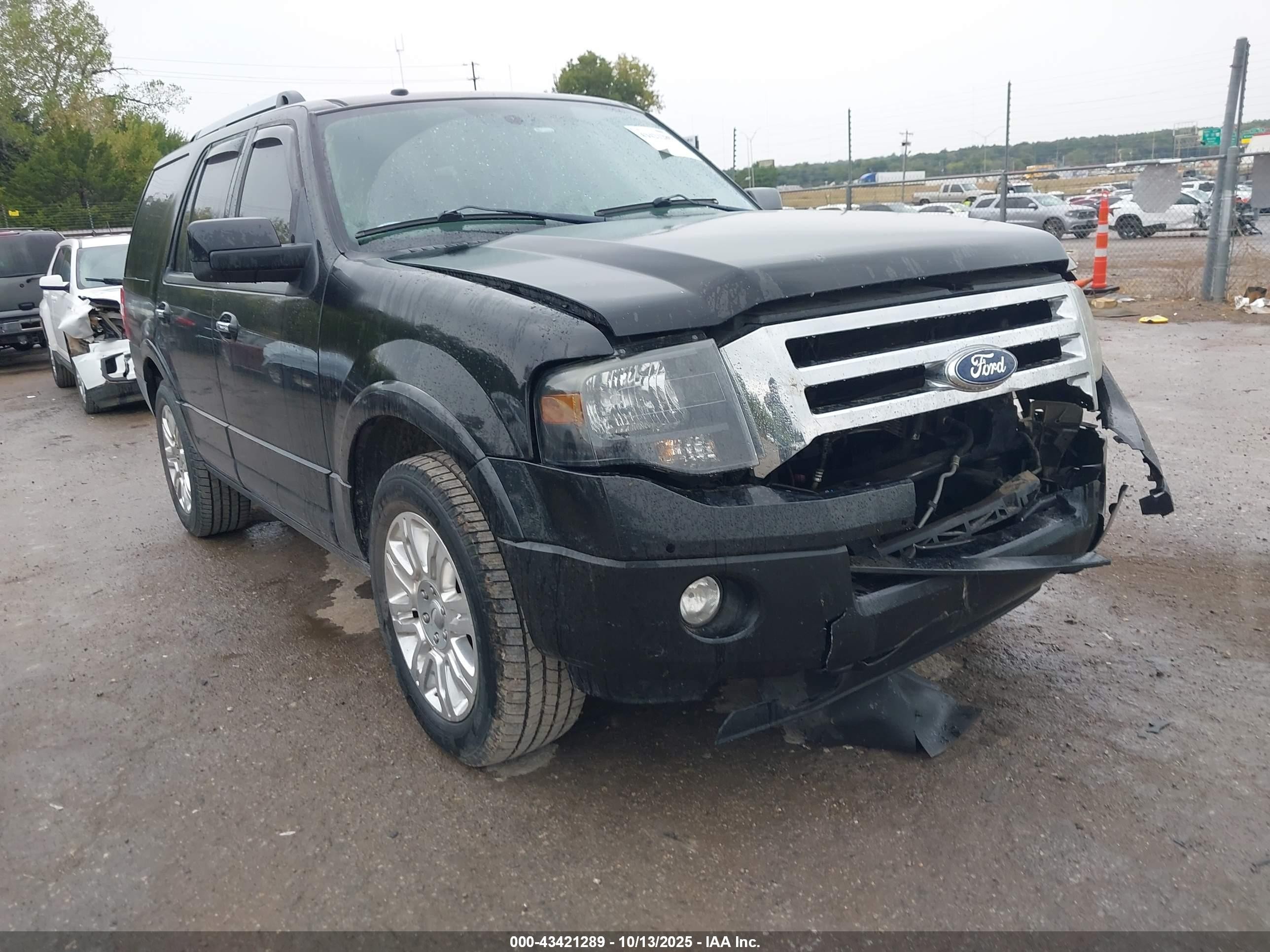 2013 Ford Expedition Limited Black vin: 1FMJU2A59DEF43818
