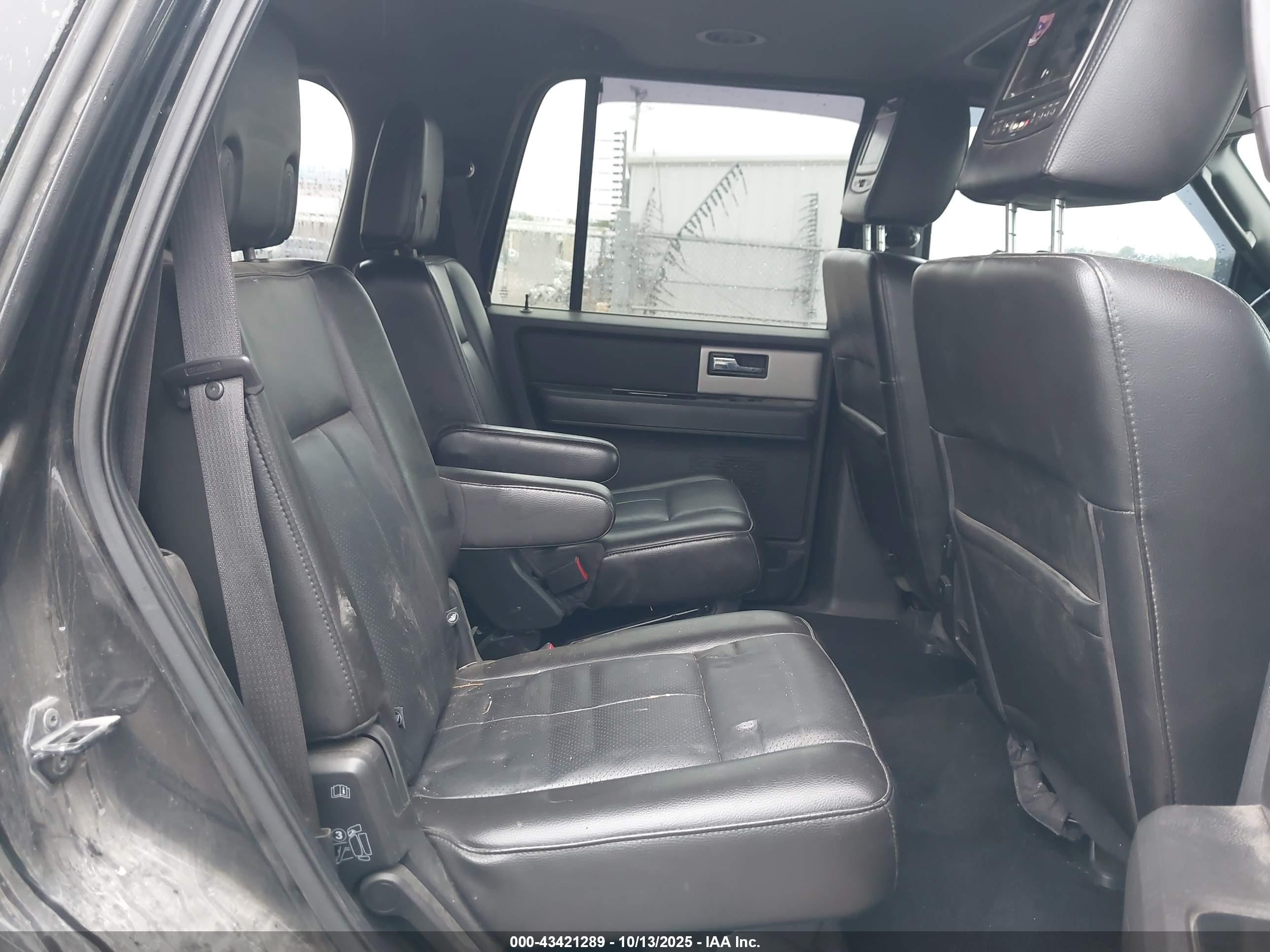 2013 Ford Expedition Limited Black vin: 1FMJU2A59DEF43818