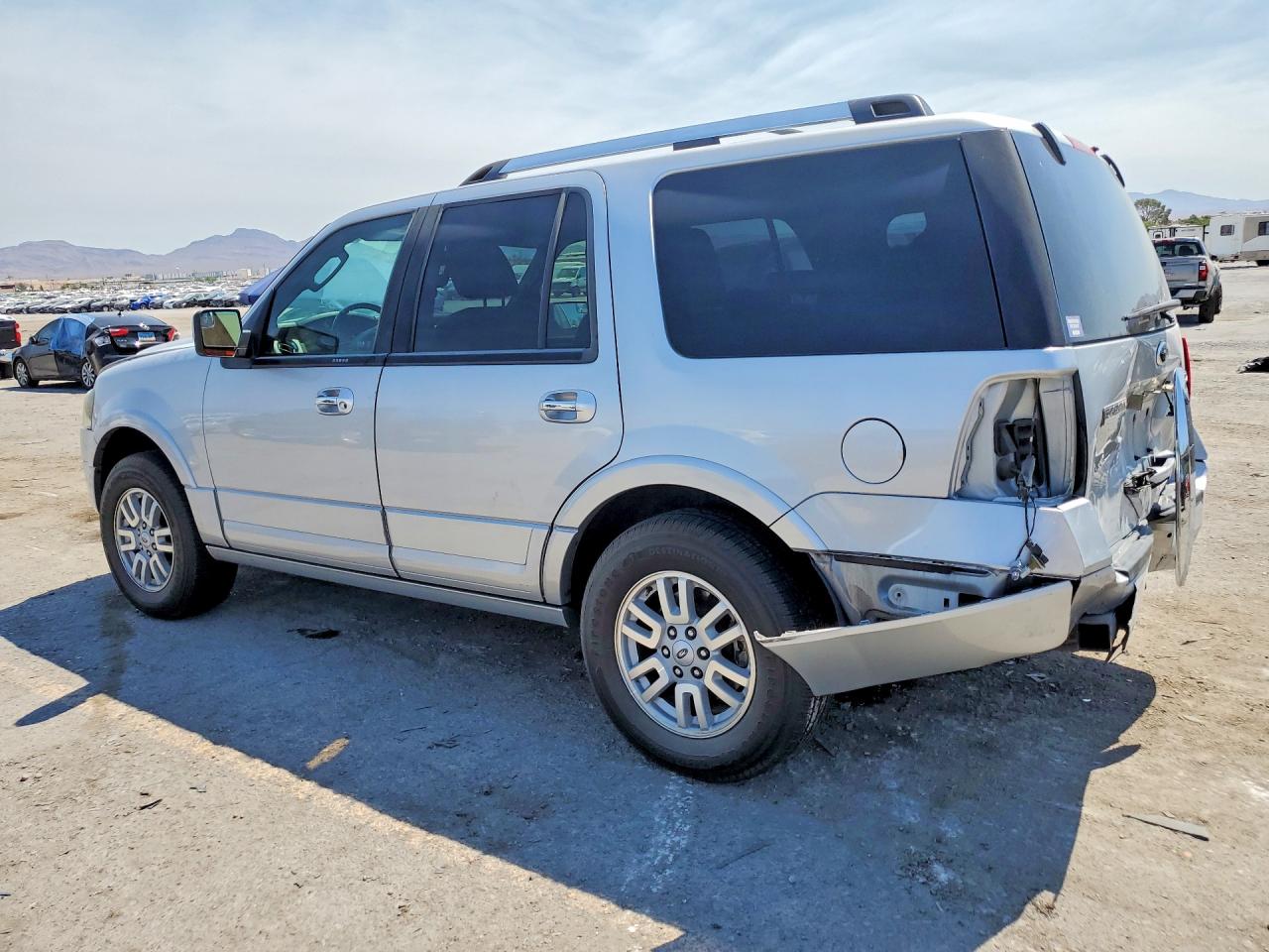 2014 Ford Expedition Limited Silver vin: 1FMJU2A59EEF50625
