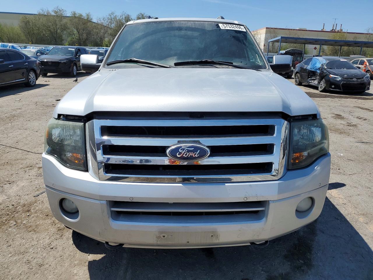2014 Ford Expedition Limited Silver vin: 1FMJU2A59EEF50625