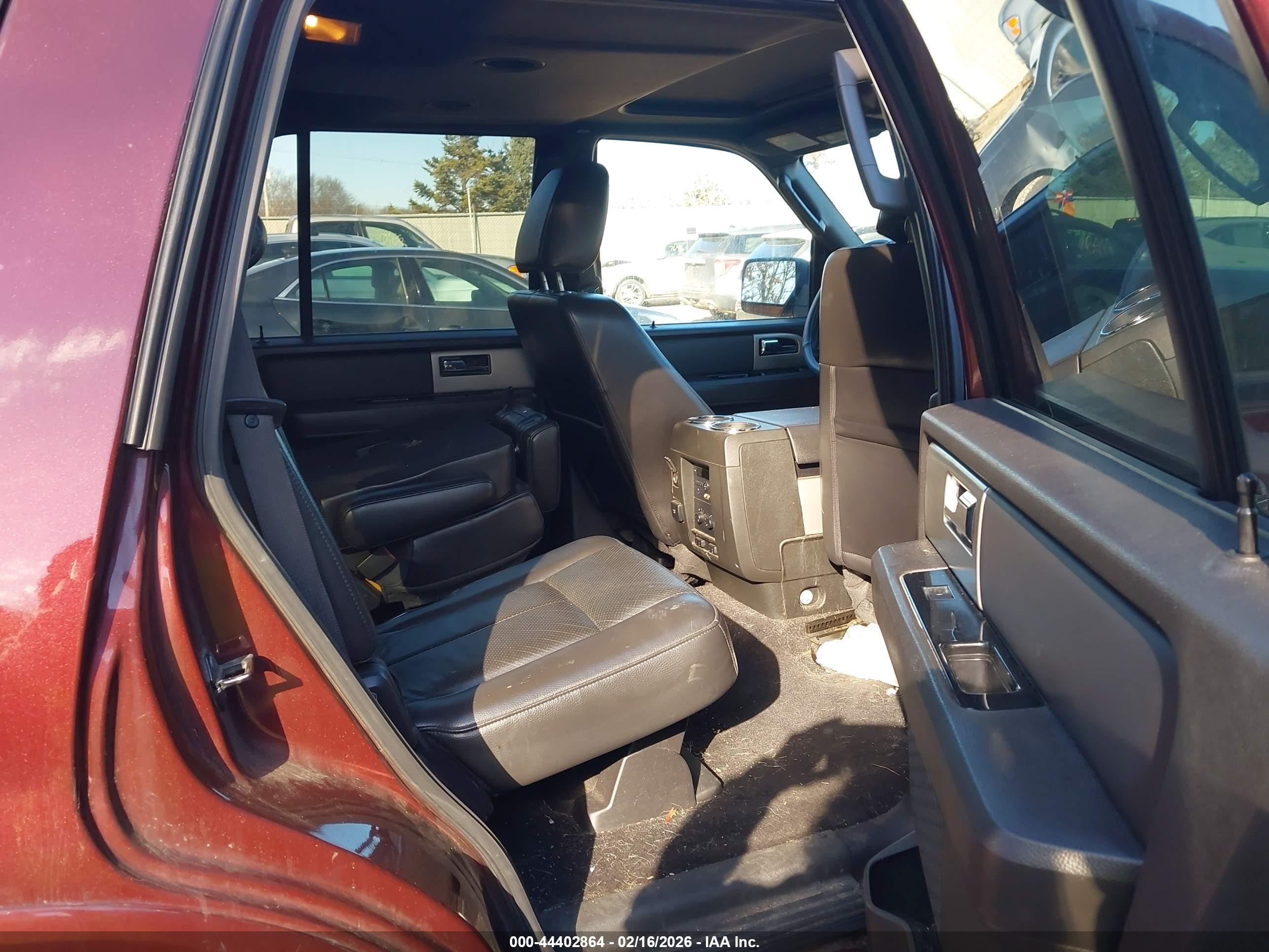 2011 Ford Expedition Limited Maroon vin: 1FMJU2A5XBEF12994