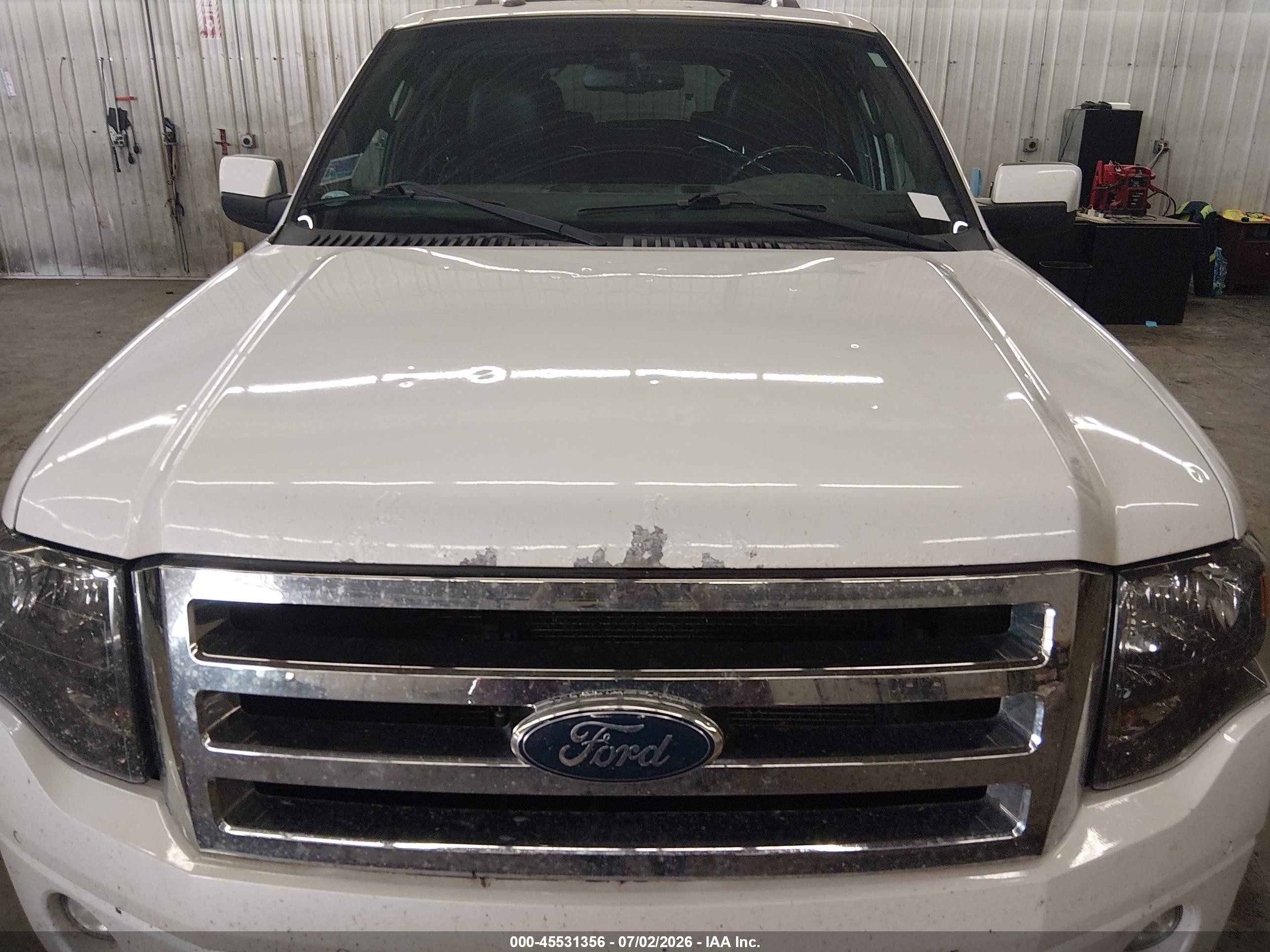 2012 Ford Expedition Limited White vin: 1FMJU2A5XCEF24709