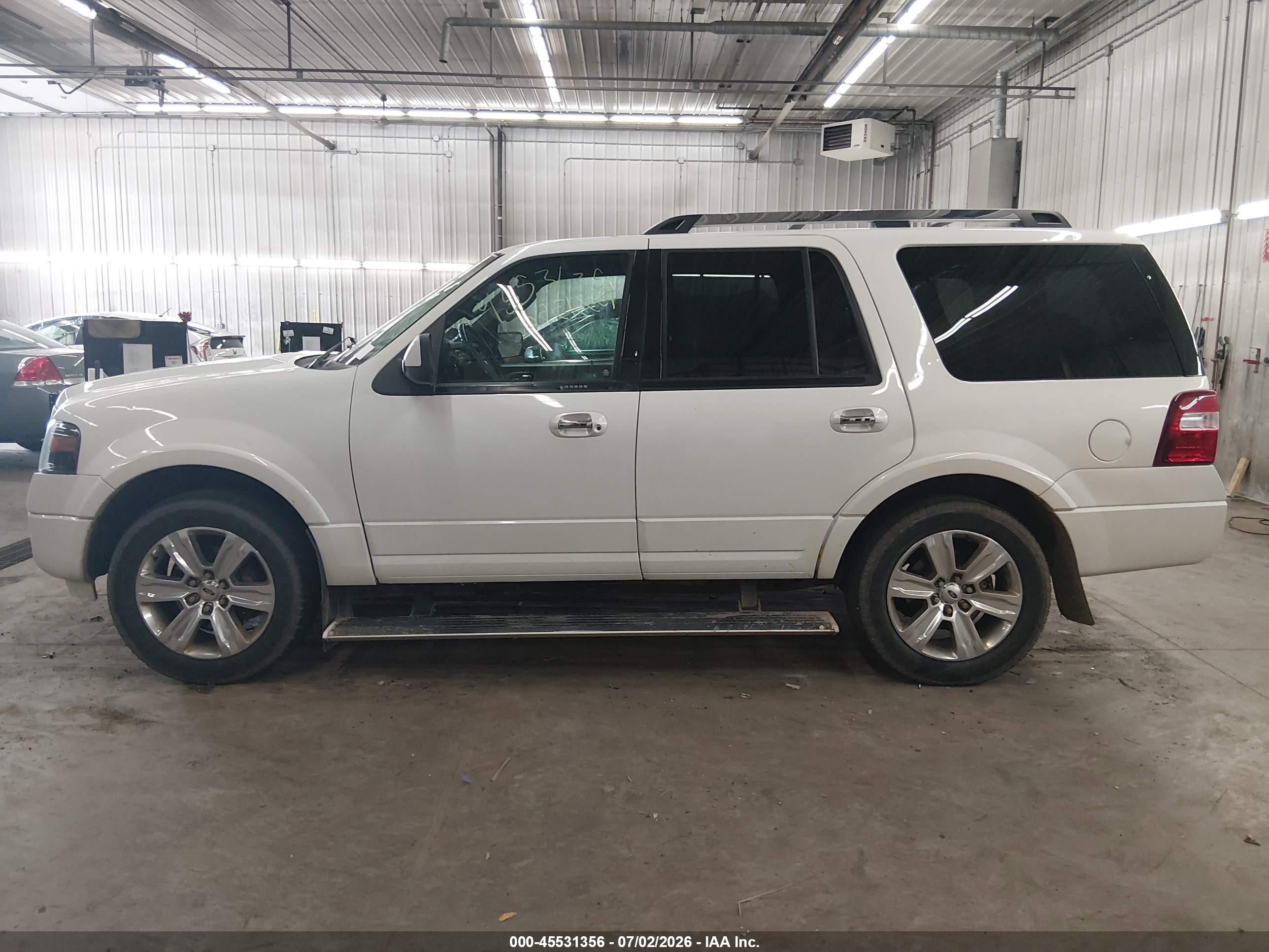 2012 Ford Expedition Limited White vin: 1FMJU2A5XCEF24709