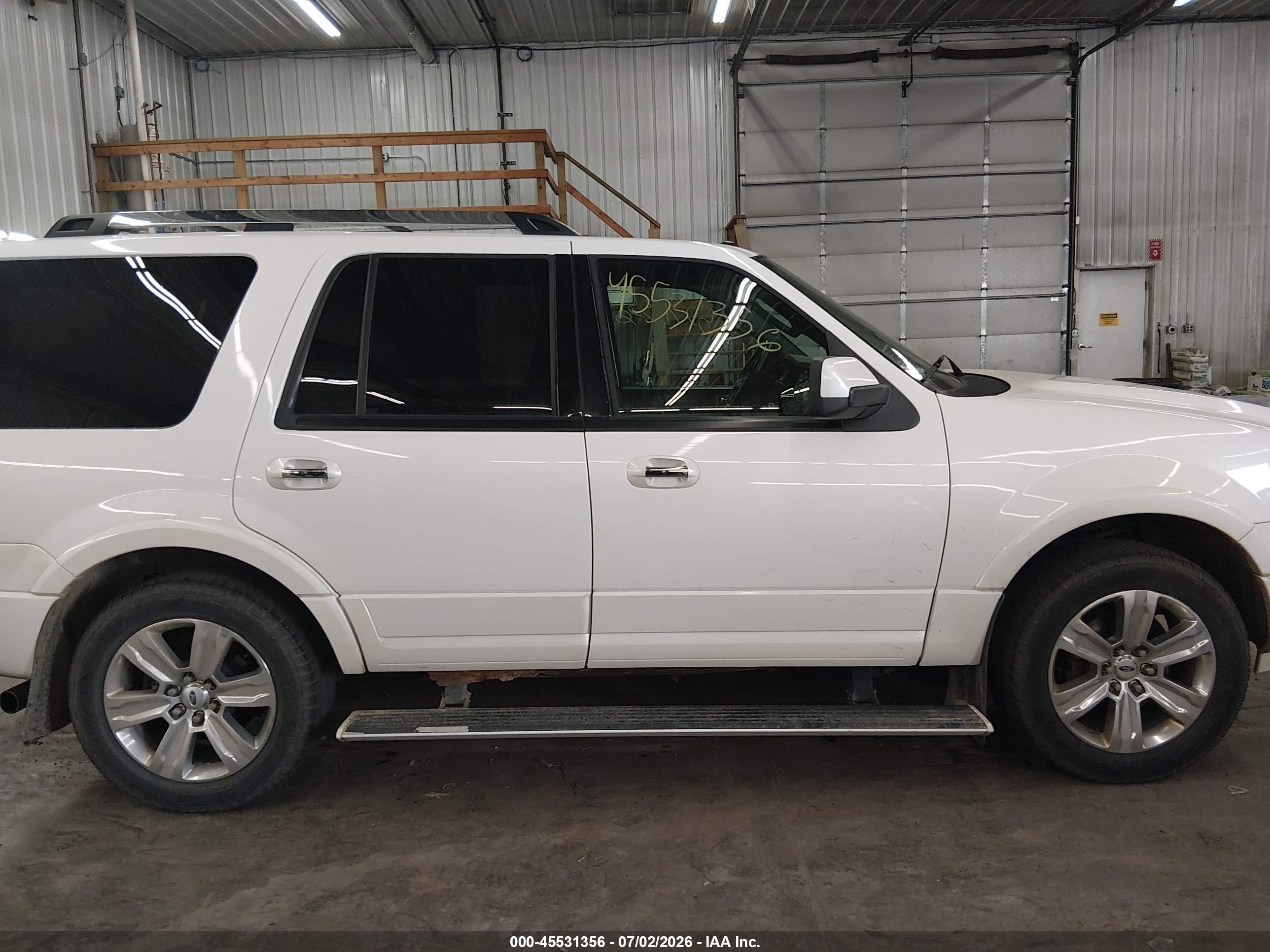 2012 Ford Expedition Limited White vin: 1FMJU2A5XCEF24709
