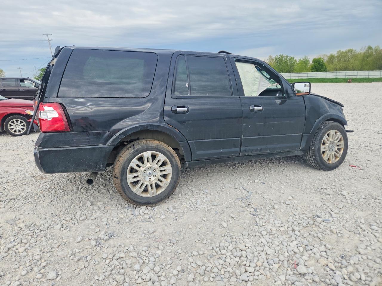 2012 Ford Expedition Black vin: 1FMJU2A5XCEF27657
