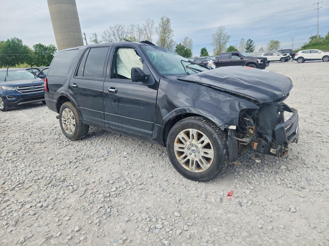 2012 Ford Expedition Black vin: 1FMJU2A5XCEF27657