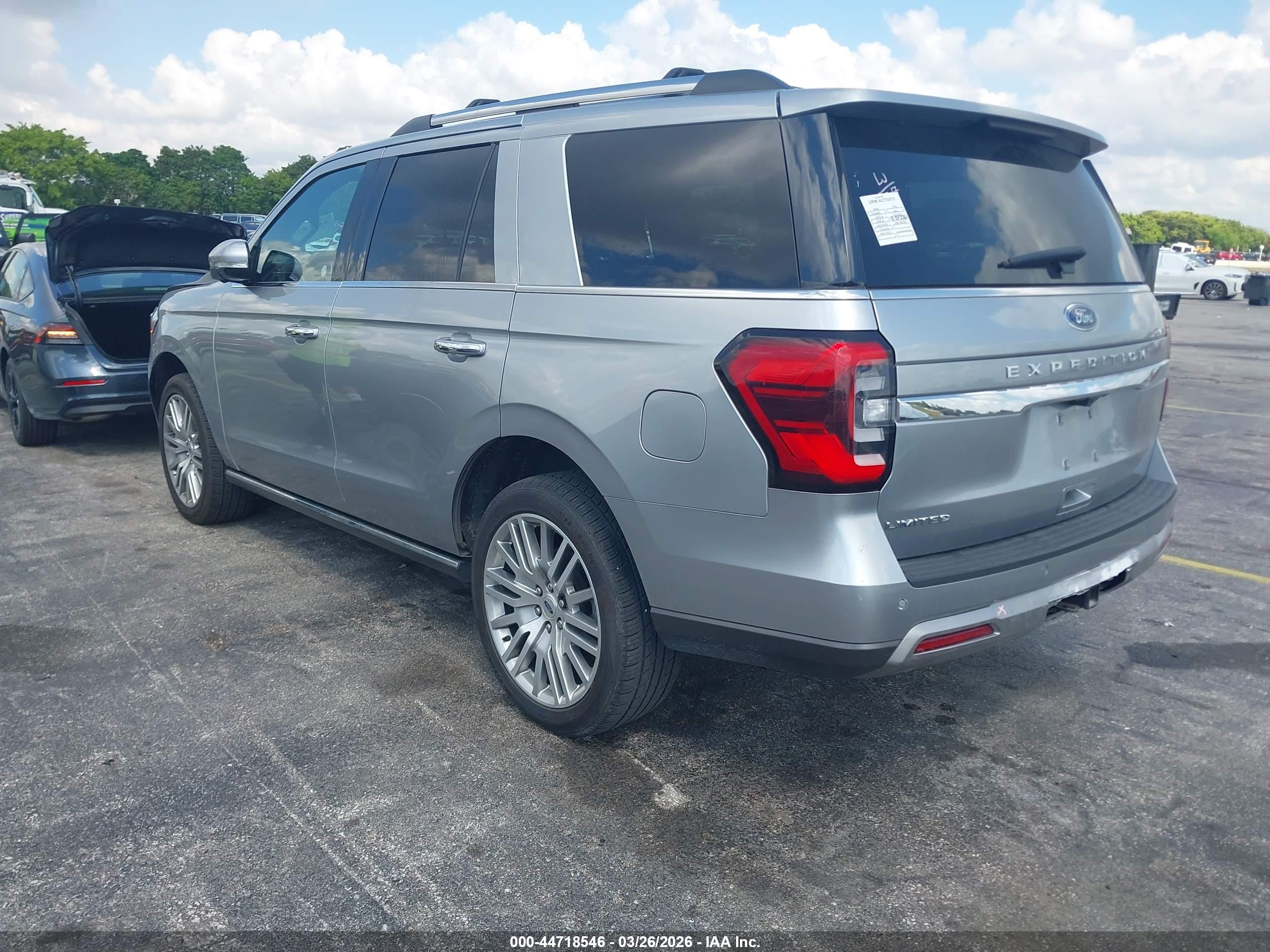 2024 Ford Expedition Limited Silver vin: 1FMJU2A80REA19944