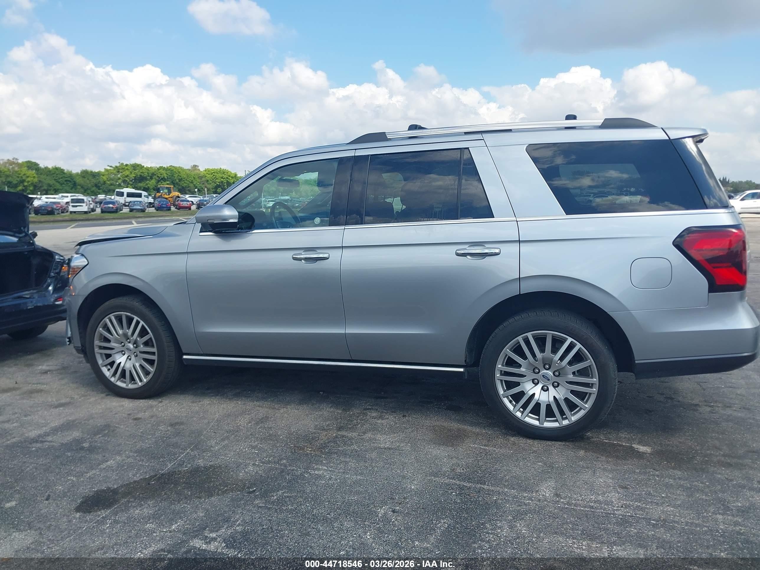 2024 Ford Expedition Limited Silver vin: 1FMJU2A80REA19944