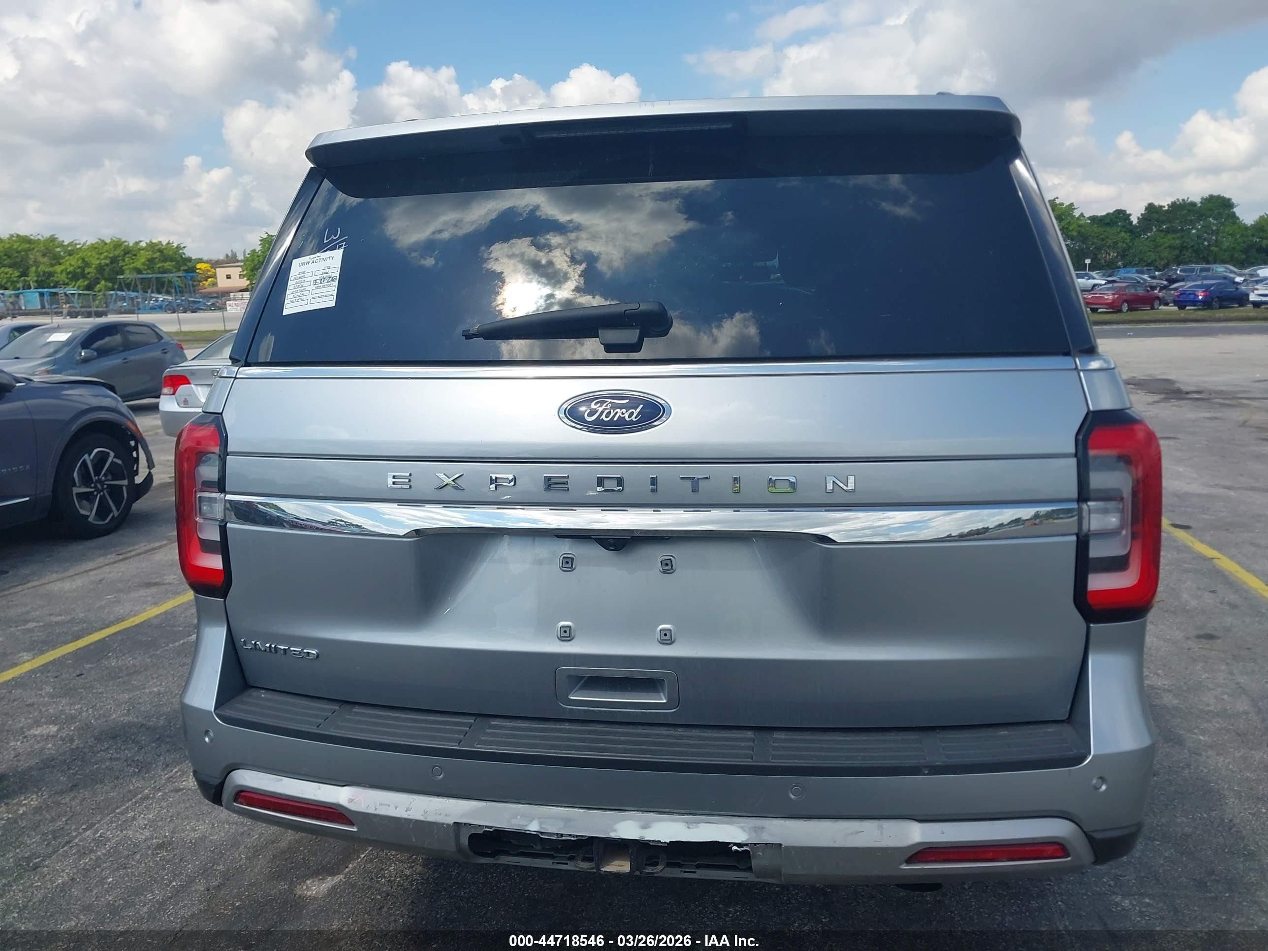 2024 Ford Expedition Limited Silver vin: 1FMJU2A80REA19944