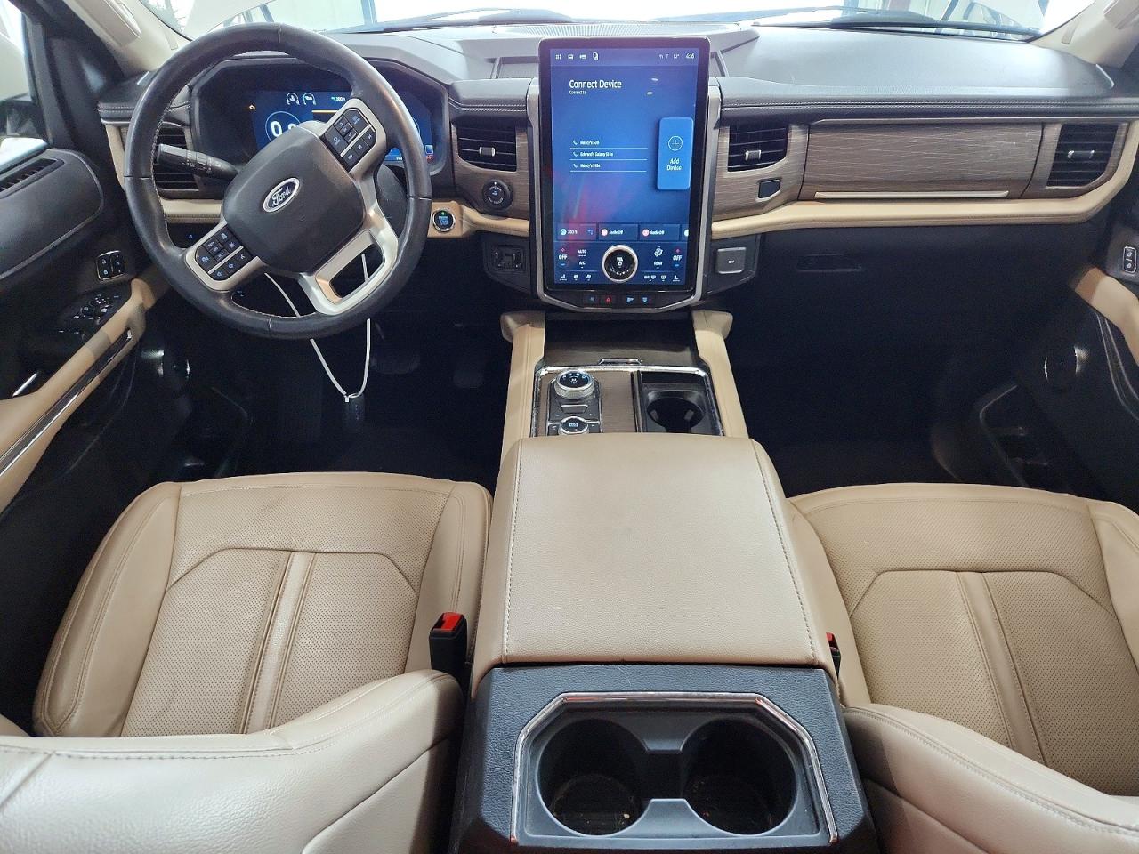 2023 Ford Expedition Limited White vin: 1FMJU2A82PEA62873