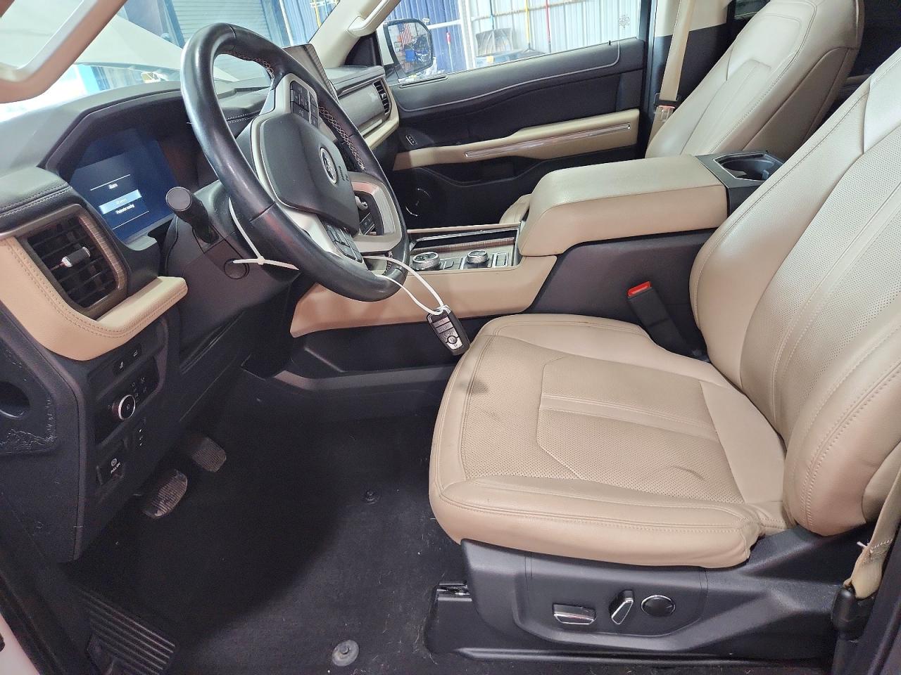 2023 Ford Expedition Limited White vin: 1FMJU2A82PEA62873