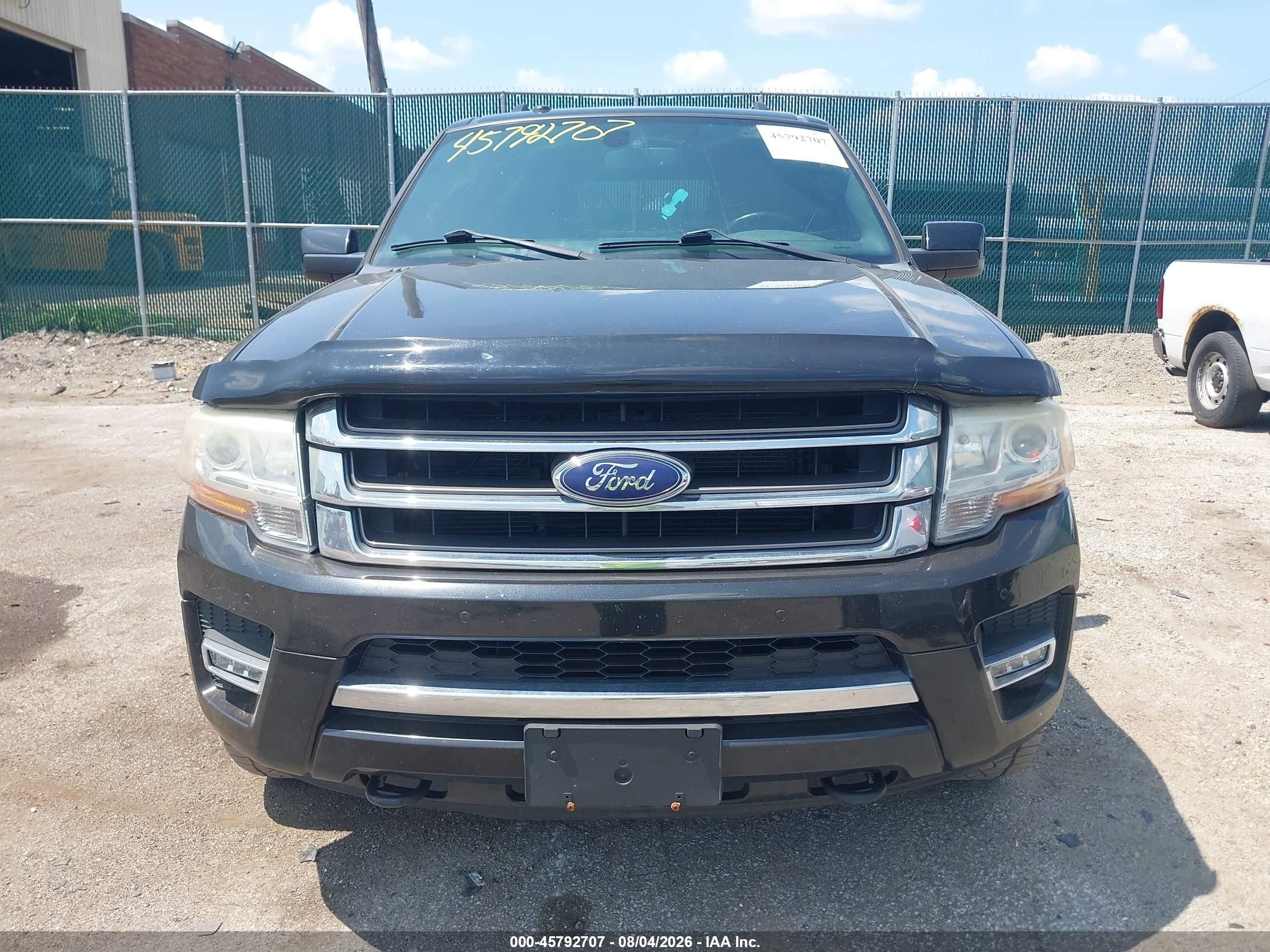 2015 Ford Expedition Limited Черный vin: 1FMJU2AT0FEF05802