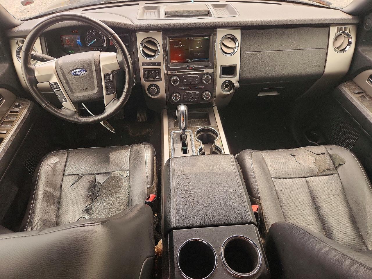 2015 Ford Expedition Limited Black vin: 1FMJU2AT0FEF44728