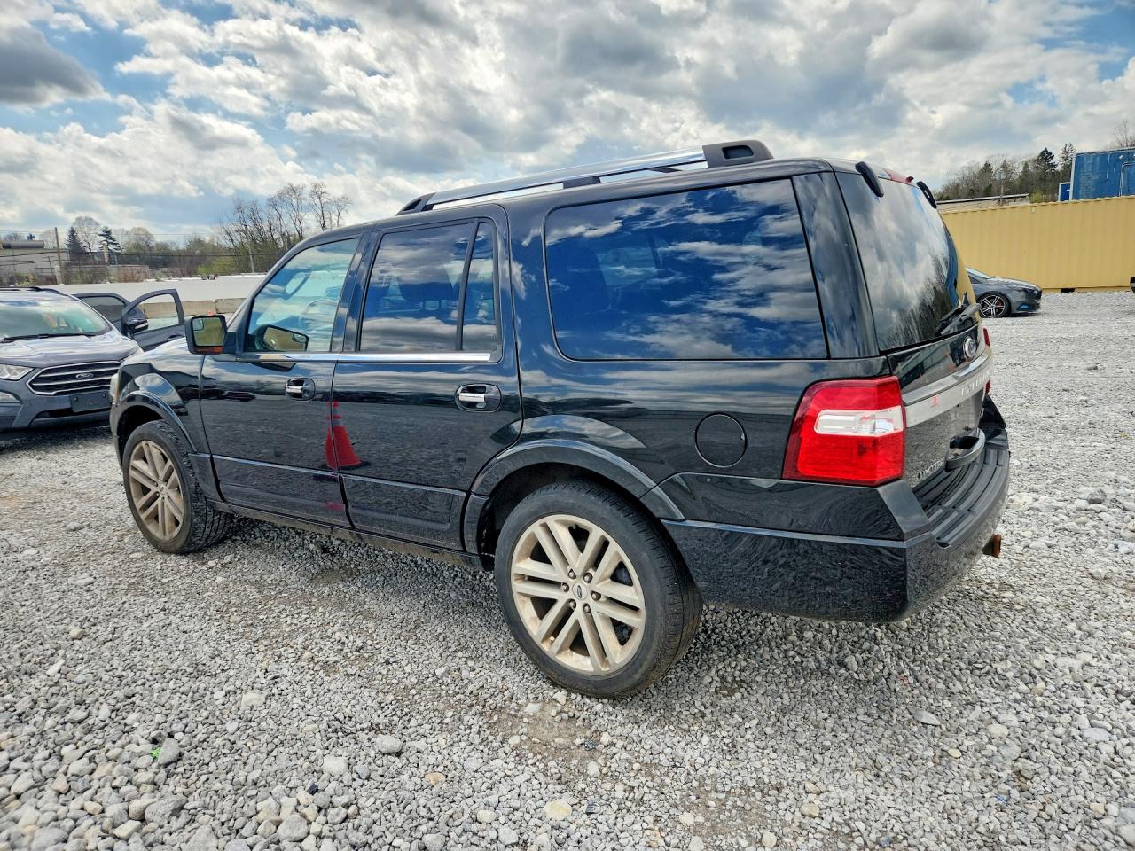 2015 Ford Expedition Limited Black vin: 1FMJU2AT0FEF44728