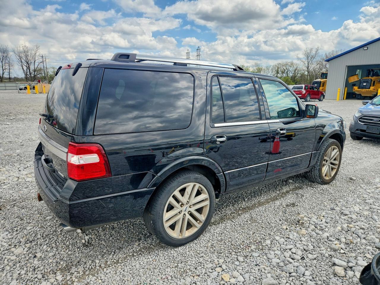 2015 Ford Expedition Limited Black vin: 1FMJU2AT0FEF44728
