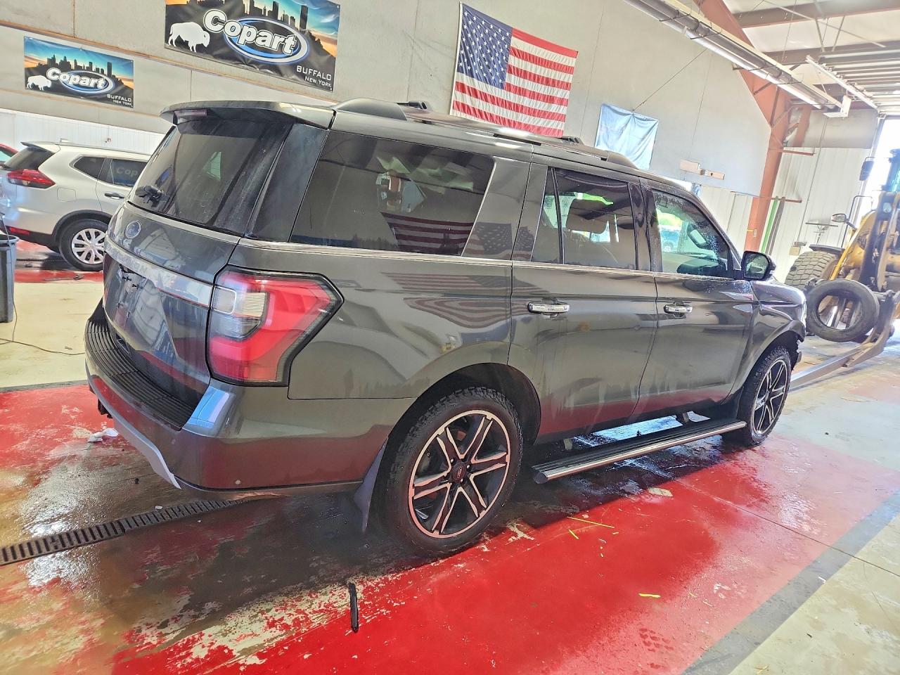 2019 Ford Expedition Limited Gray vin: 1FMJU2AT0KEA80754