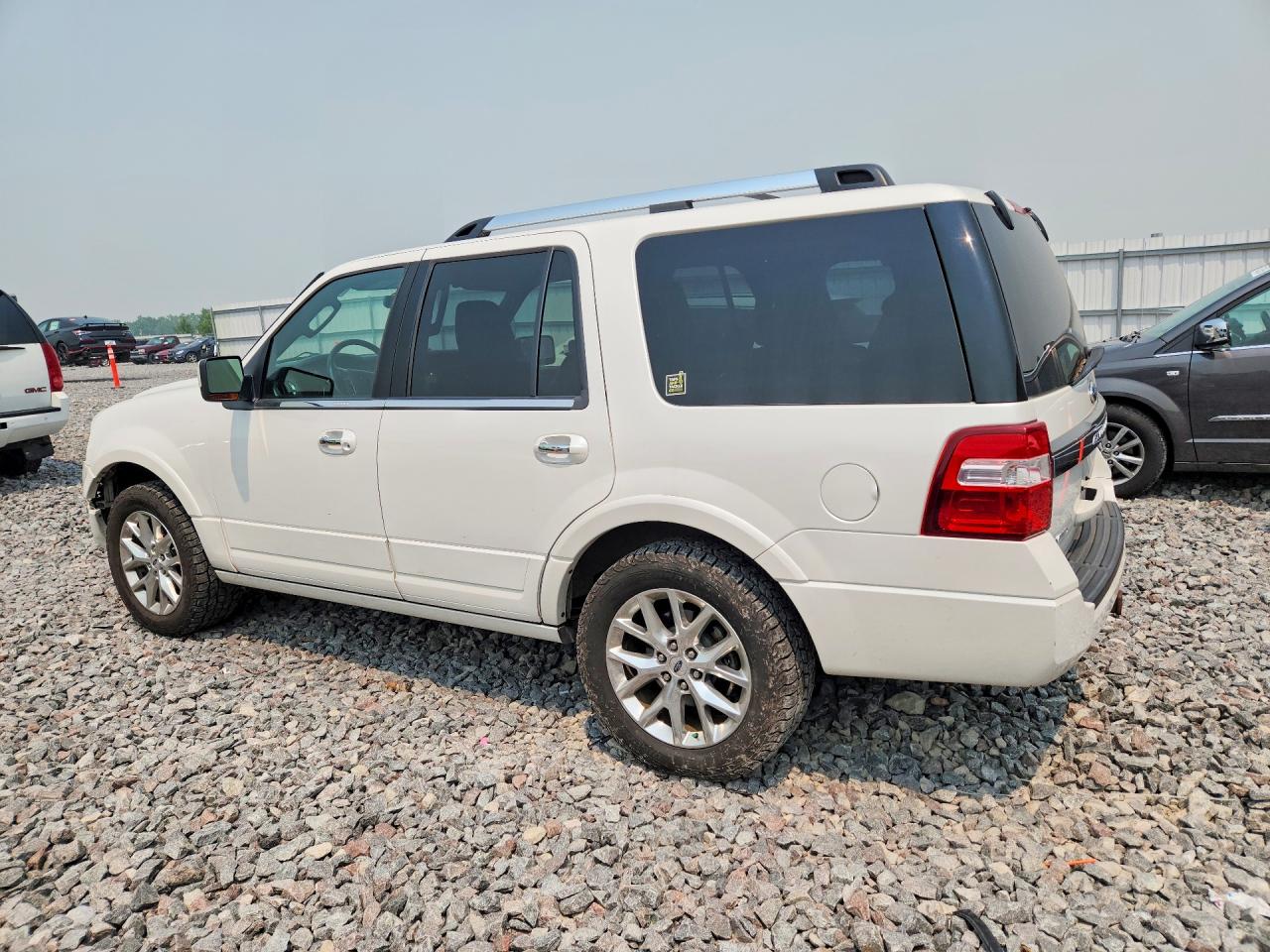2015 Ford Expedition Limited White vin: 1FMJU2AT1FEF18798